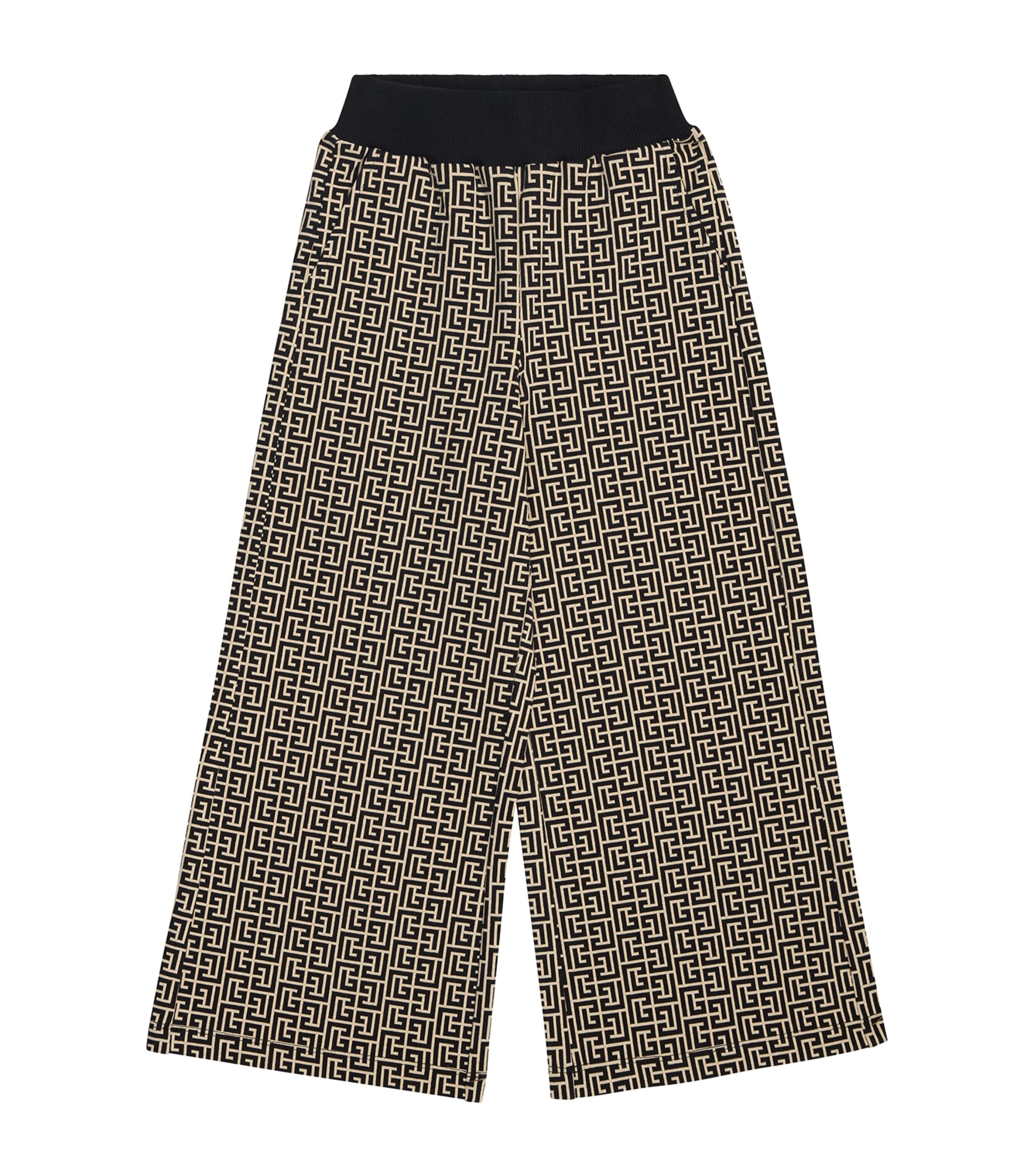 Pattern Print Flared Sweatpants (4-14 Years)