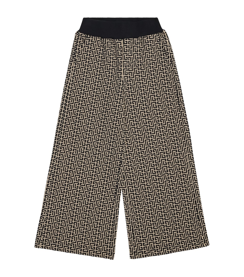 Pattern Print Flared Sweatpants (4-14 Years)