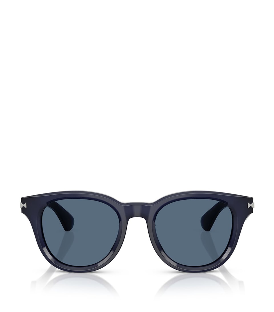 Burberry Acetate Round Sunglasses
