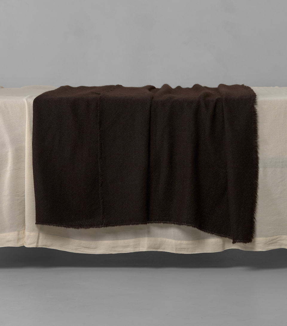 Society Limonta Alpaca Paka Throw (150cm x 200cm) Moro