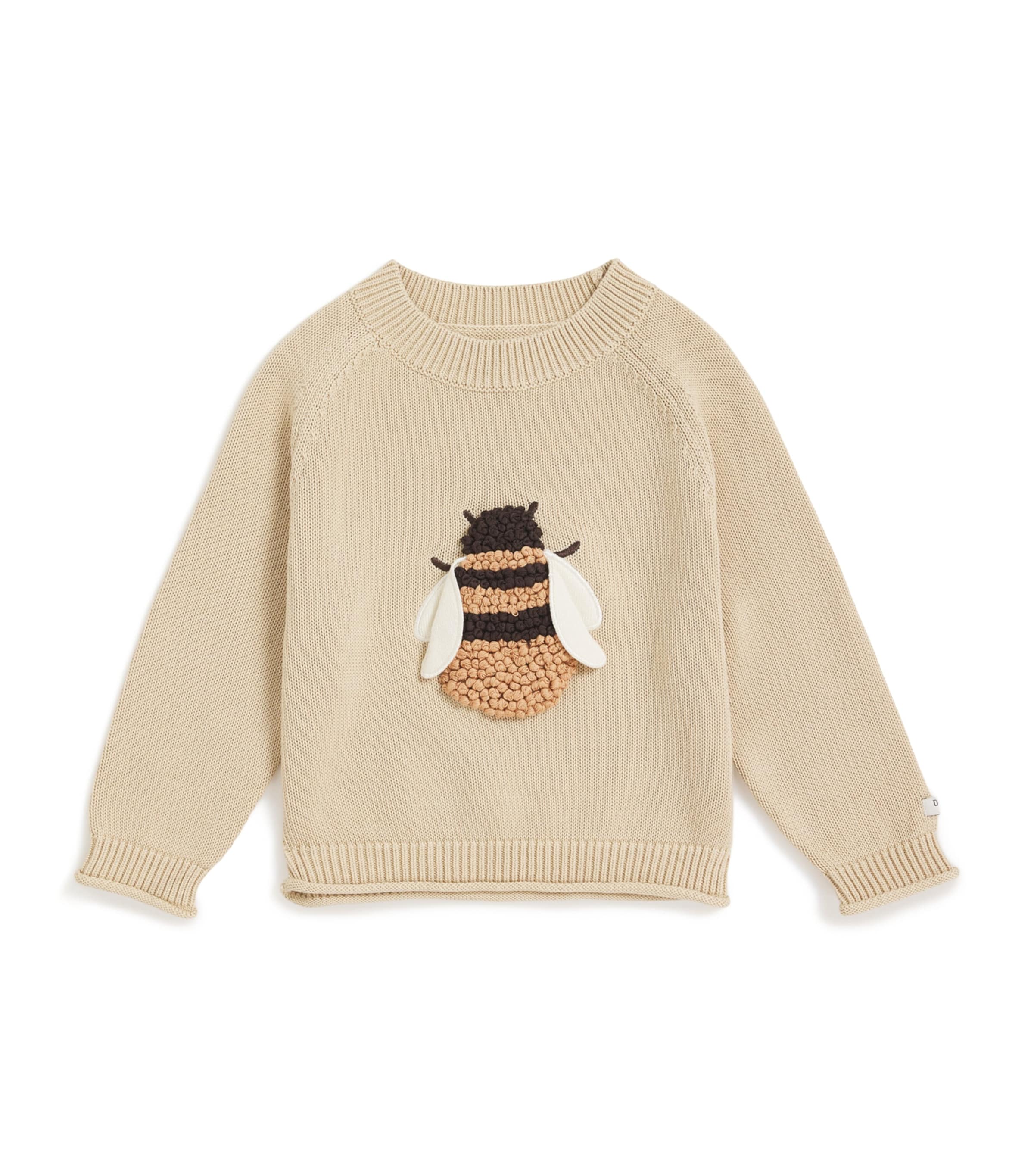 Donsje Organic Cotton Bee Valenthe Sweater (6 Months-3 Years)