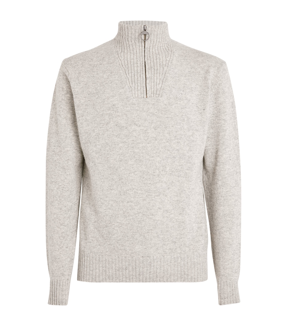 Wool Half-Zip Sweater