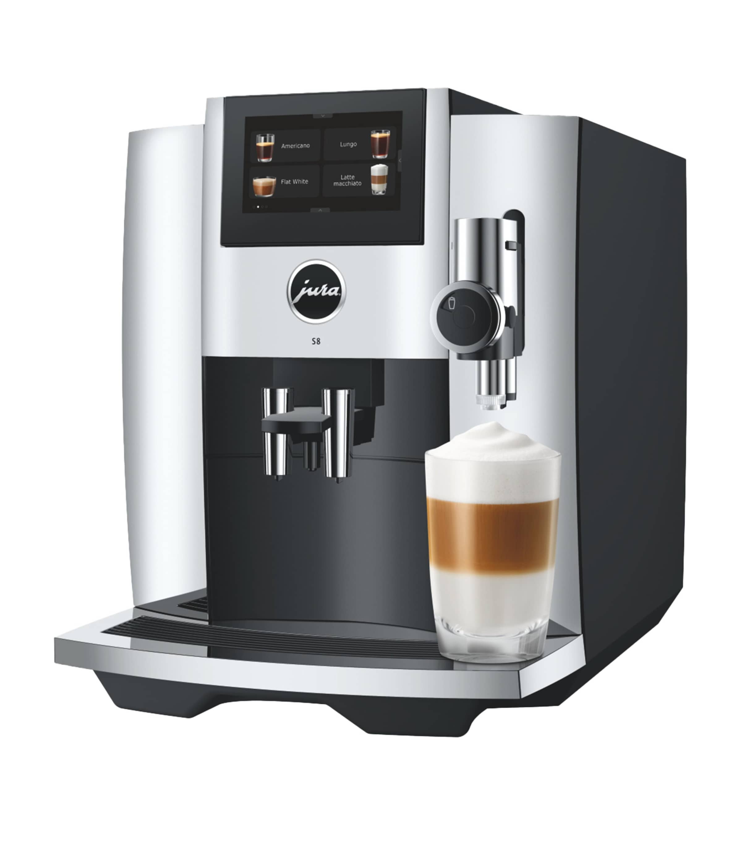 Jura S8 Coffee Machine Silver