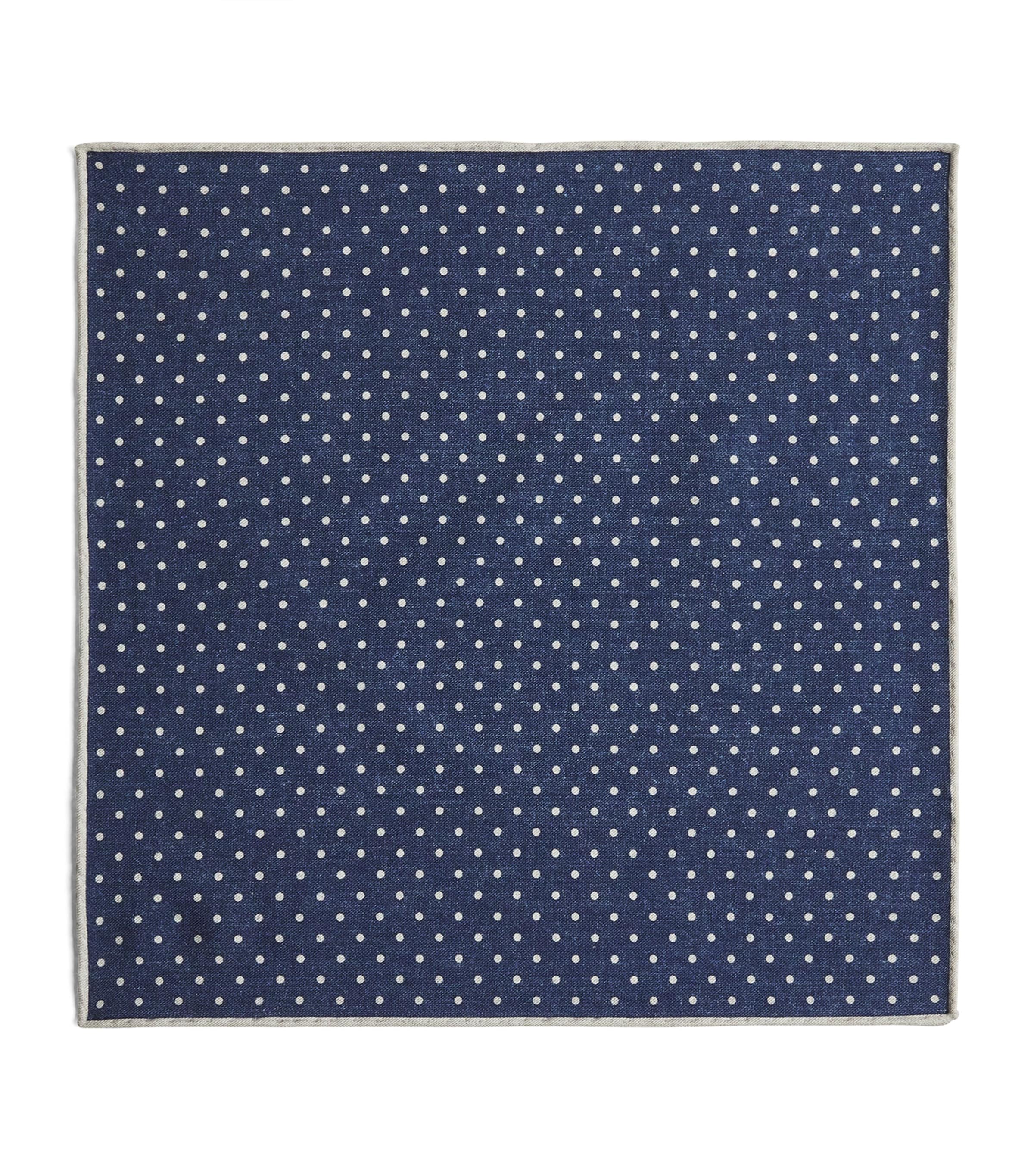 Cotton-Wool Printed Pocket Square