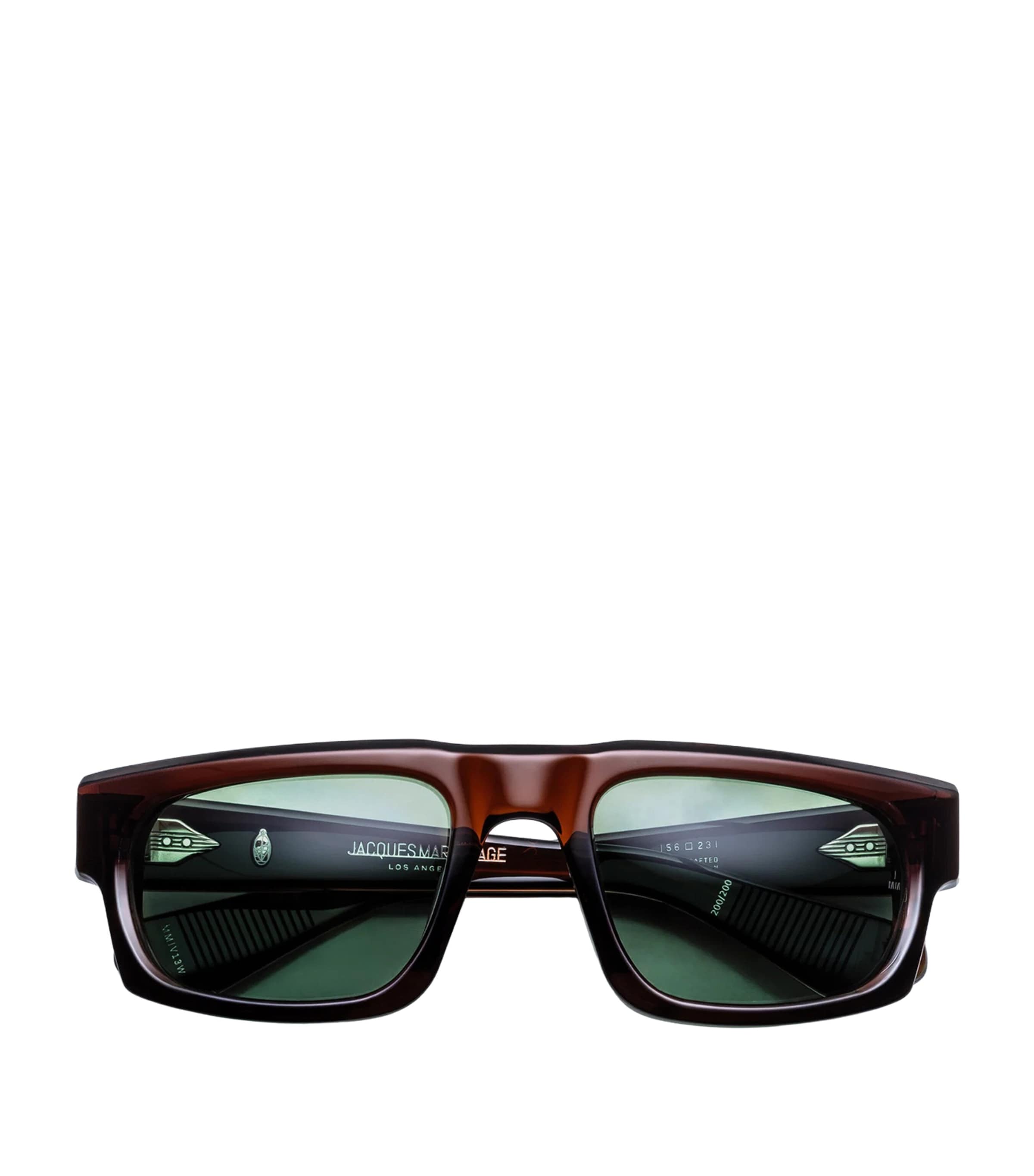 Jacques Marie Mage Louisville Rectangular Sunglasses Zoltar