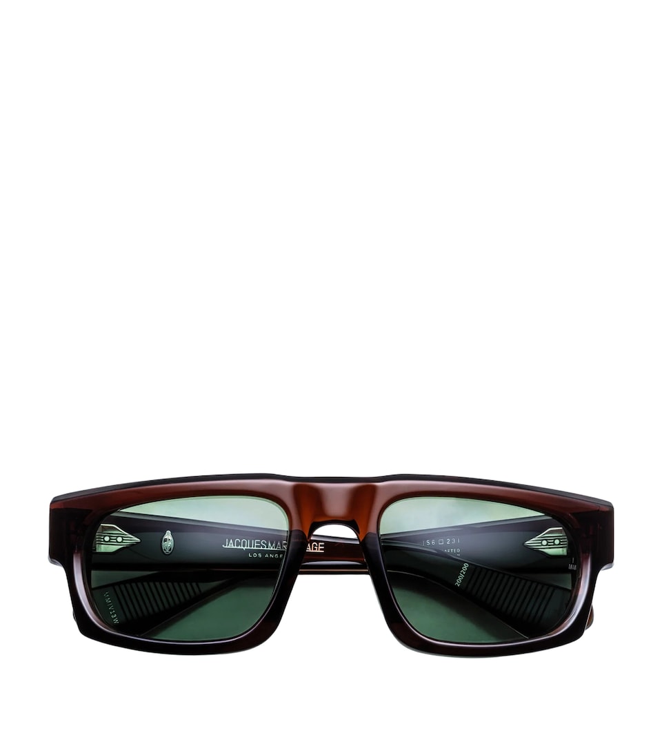 Jacques Marie Mage Louisville Rectangular Sunglasses Zoltar