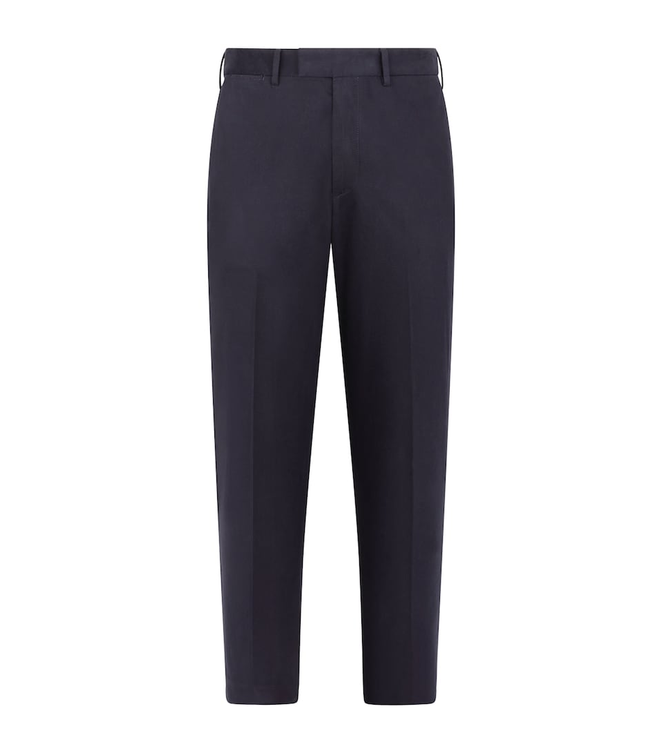 Cotton Tailored Trousers