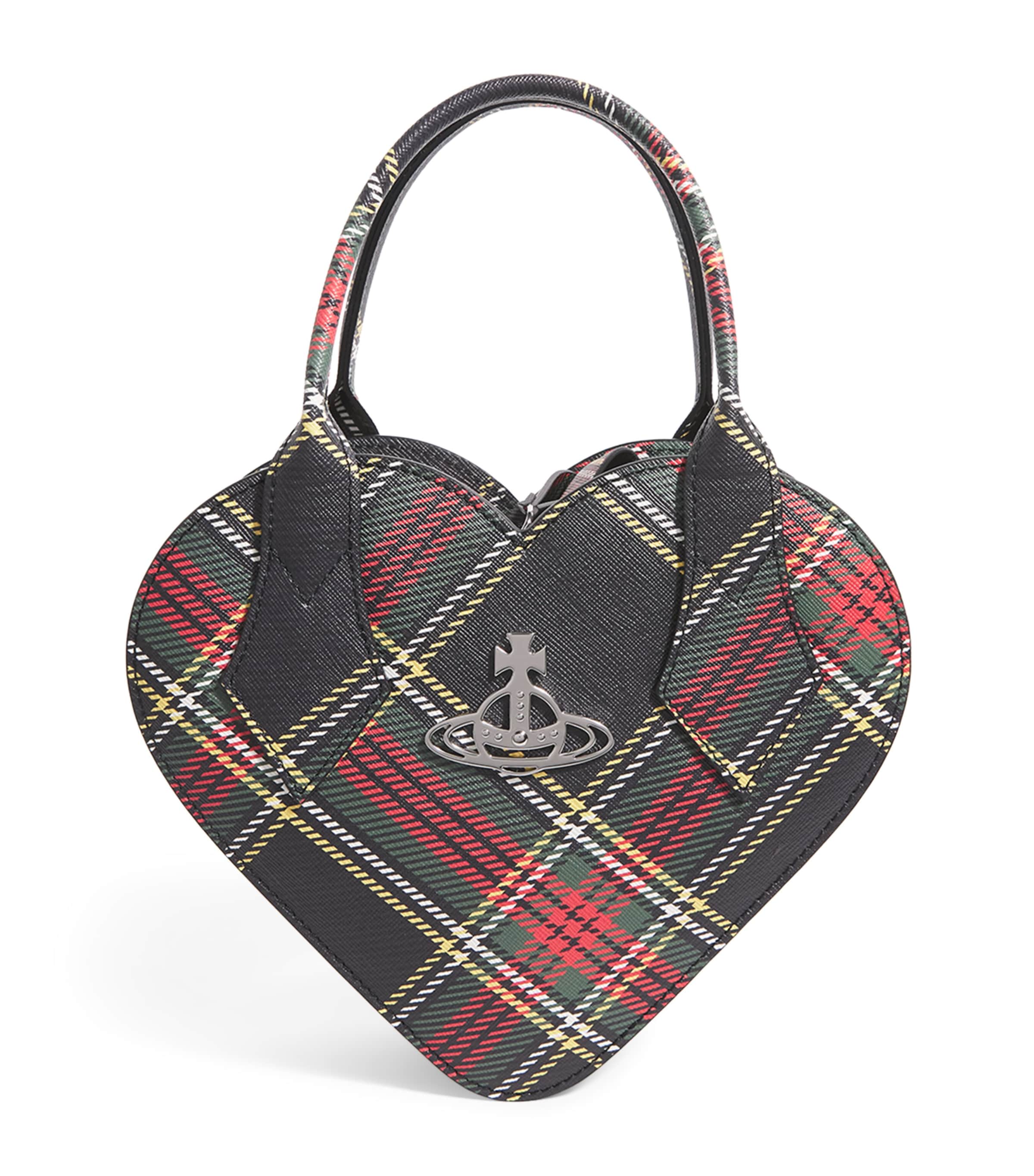 Tartan Josephine Top-Handle Bag