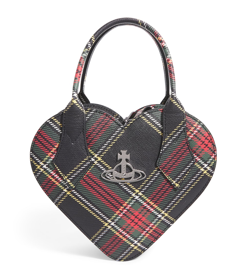 Tartan Josephine Top-Handle Bag