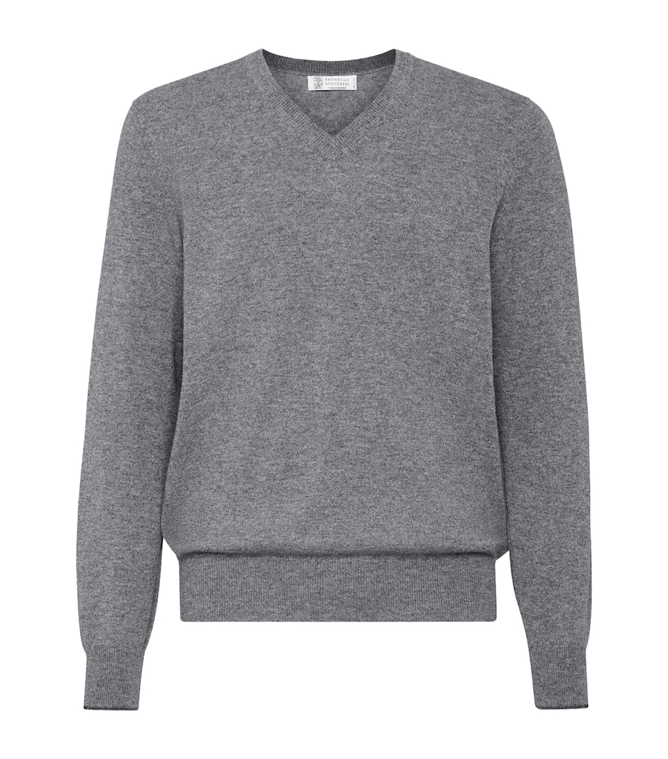 Cashmere V-Neck Sweater
