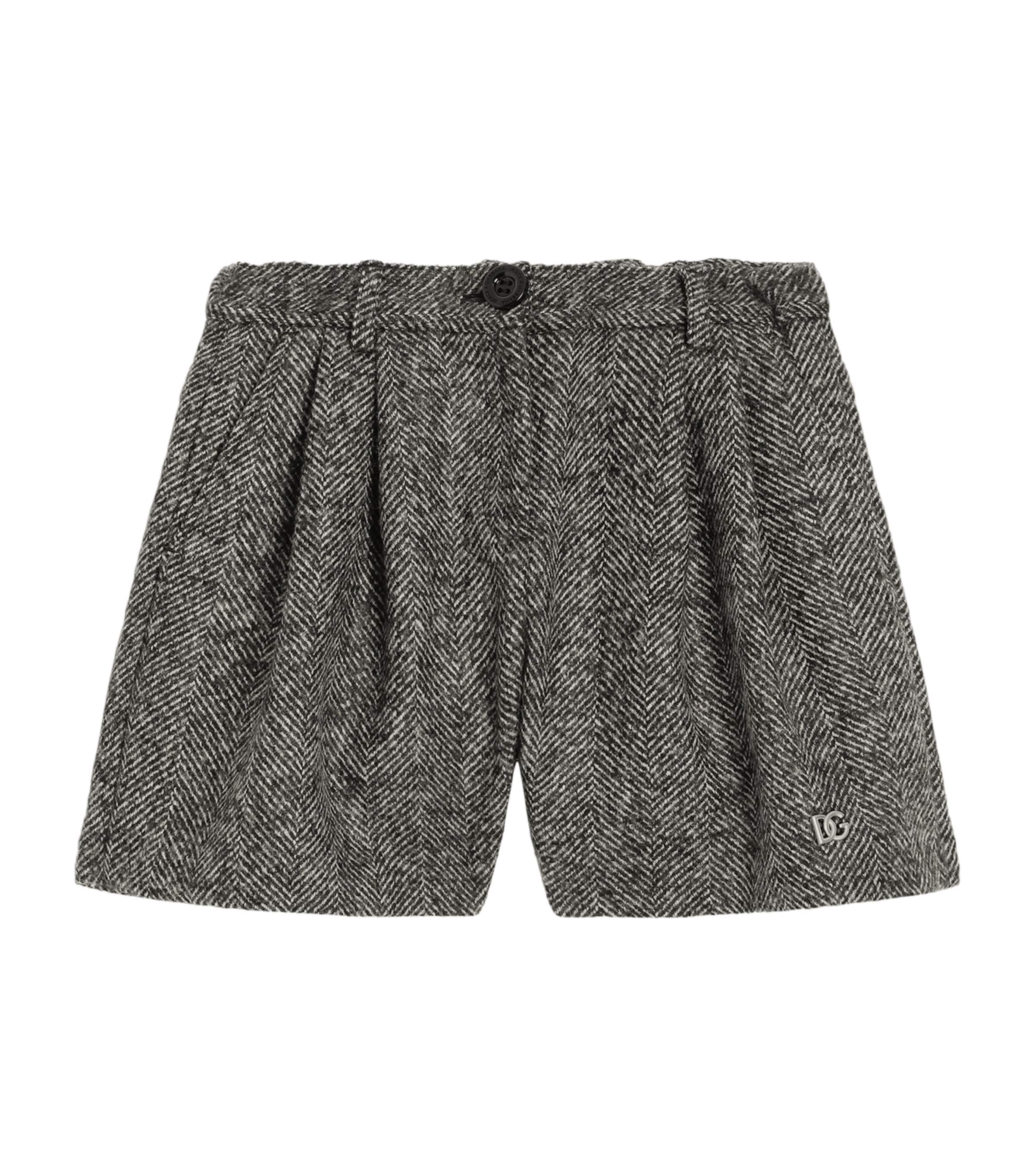 Wool-Blend Tailored Shorts (8-12+ Years)