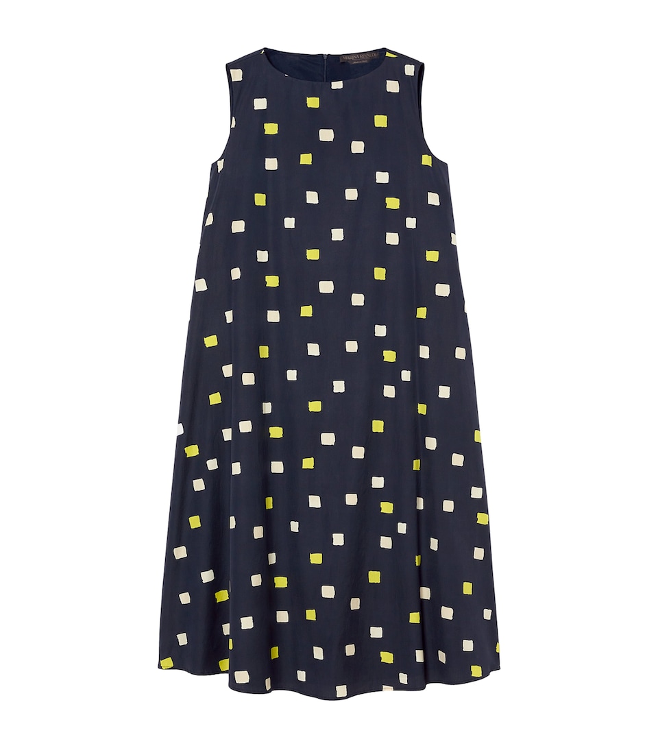 Cotton Printed Terni Midi Dress