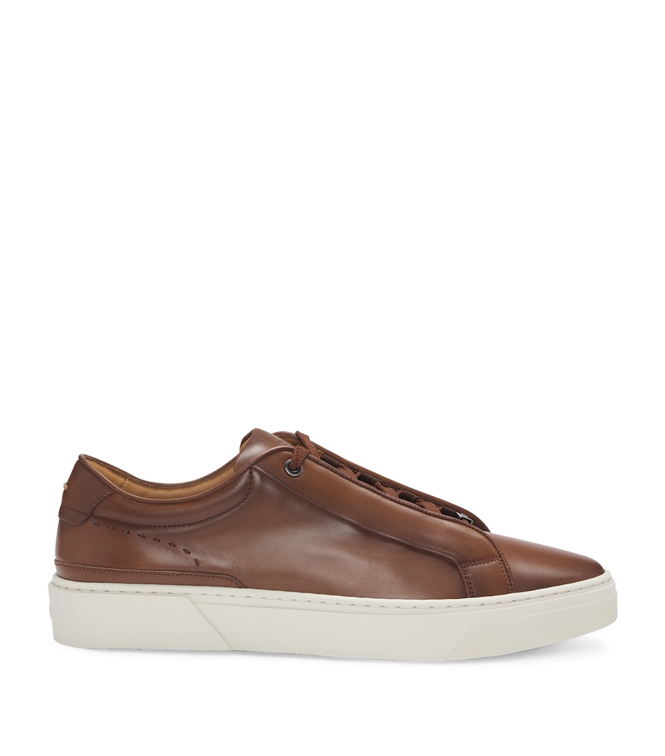 Leather Bary Sneakers