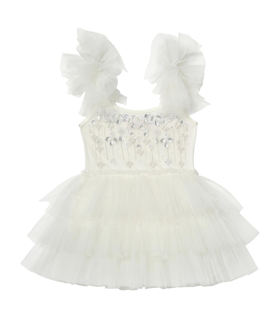 Tutu Du Monde Whispers of the Deep Dress (0-24 Months) Milk