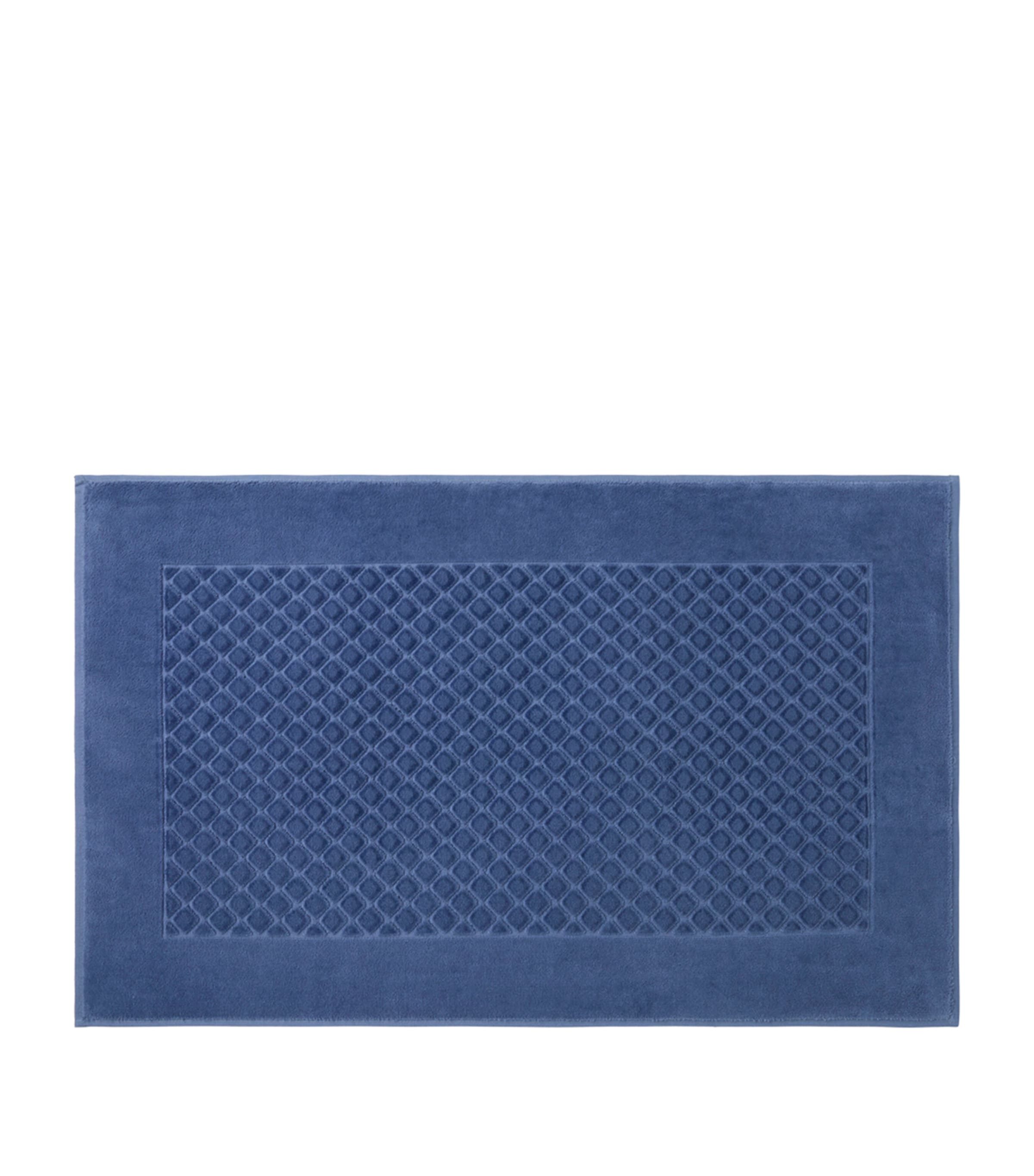 Yves Delorme Etoile Bath Mat (55cm x 90cm) Outremer