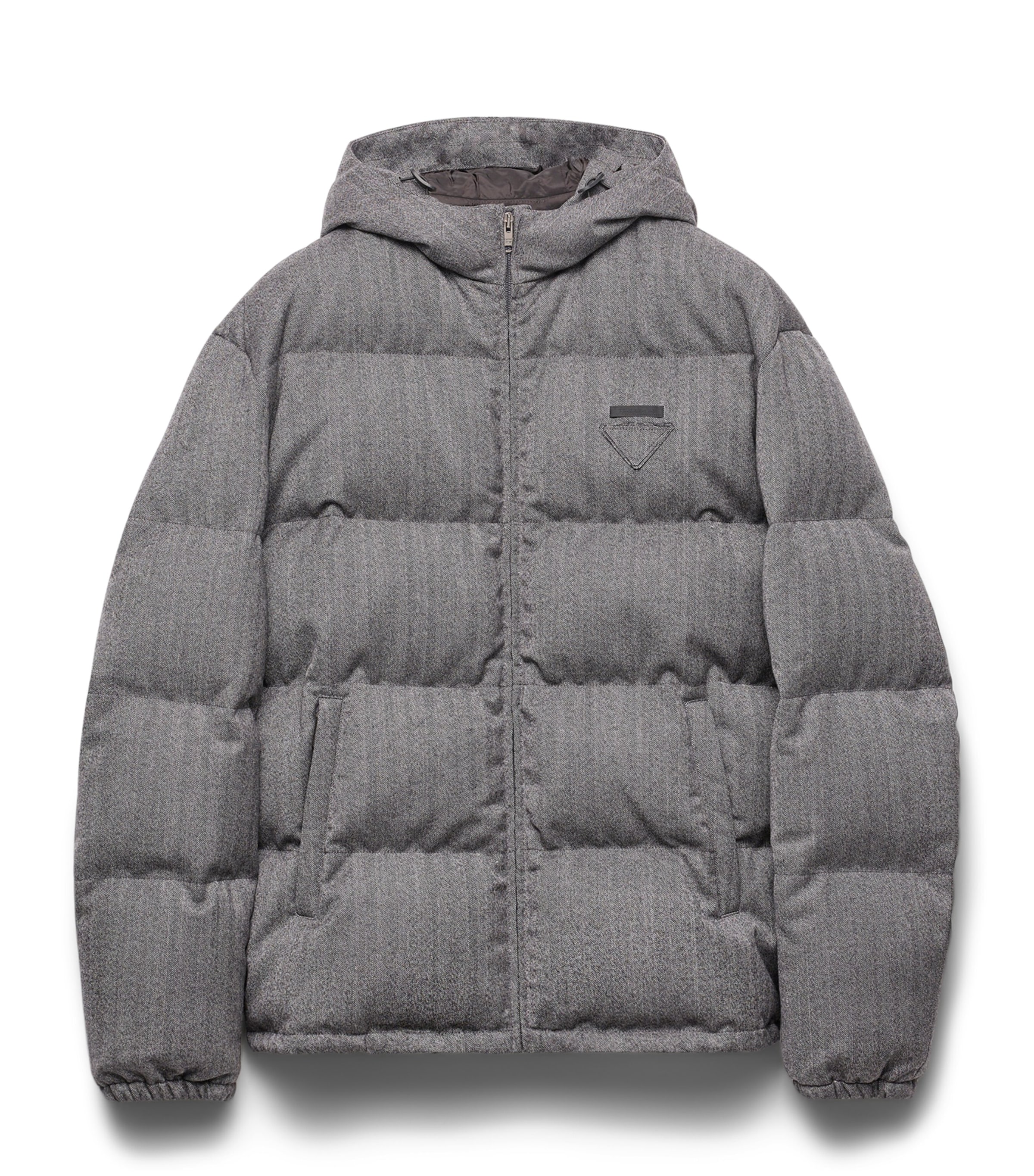 Wool Fleece Puffer Jacket