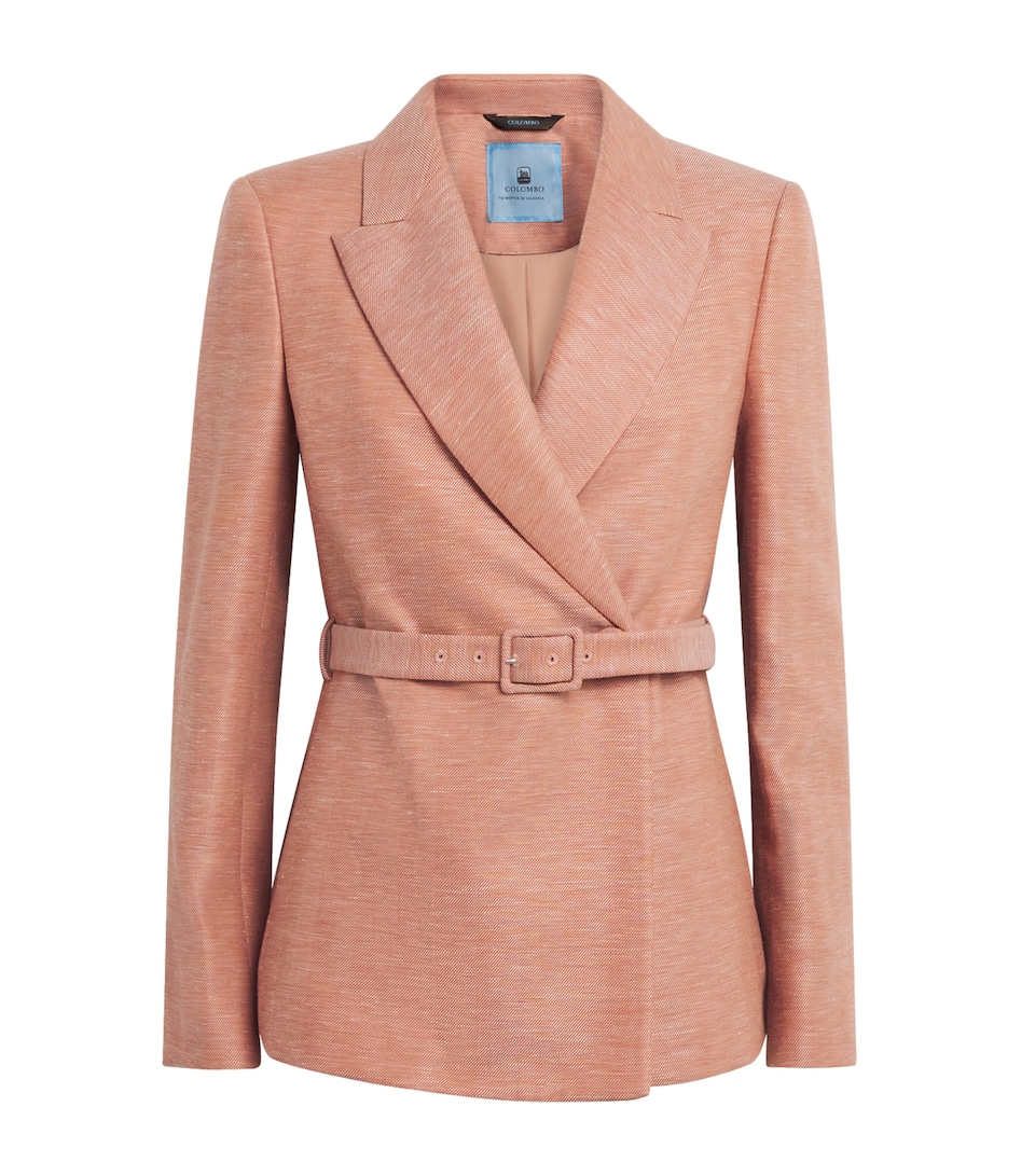 Cashmere-Linen Blazer