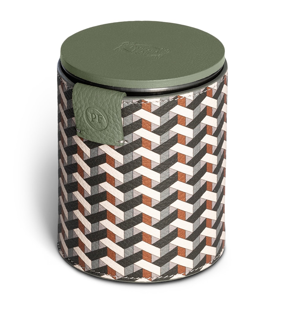 Poltrona Frau Leather Weavers Saffron Breeze Candle Leather Weavers