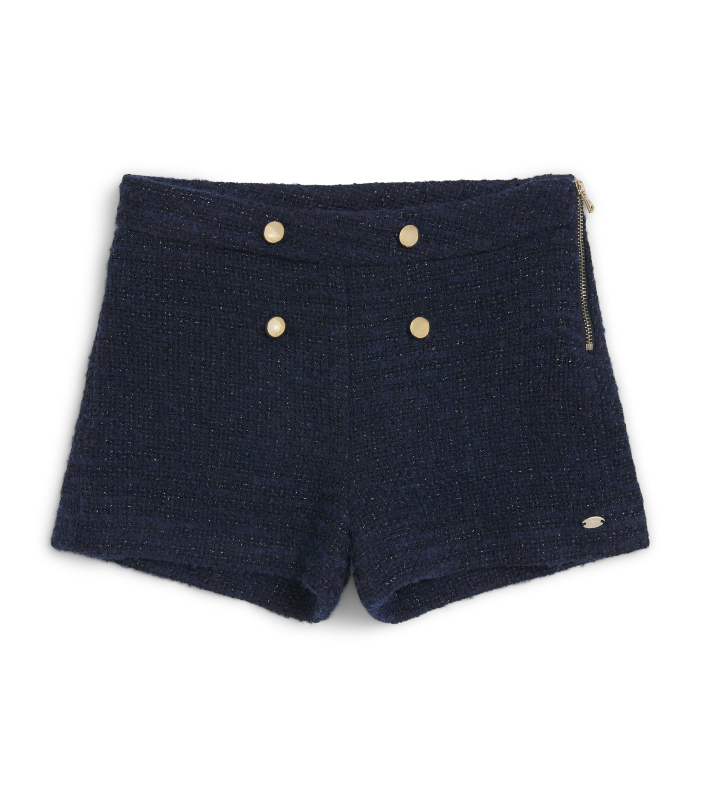 Tartine et Chocolat Tweed Button Shorts (2-14 Years)