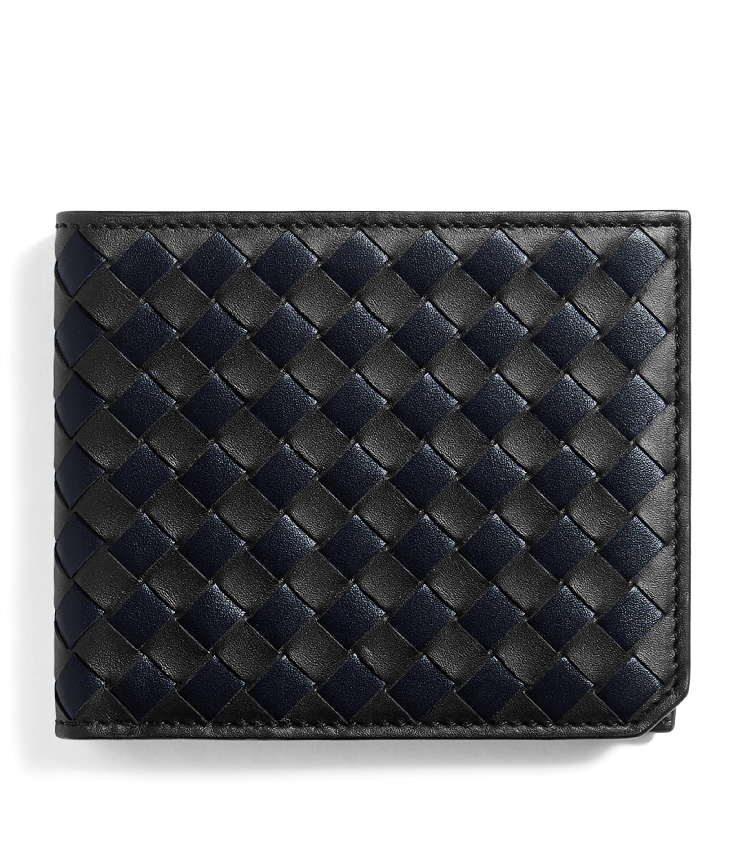 Leather Intrecciato Piccolo Bifold Wallet