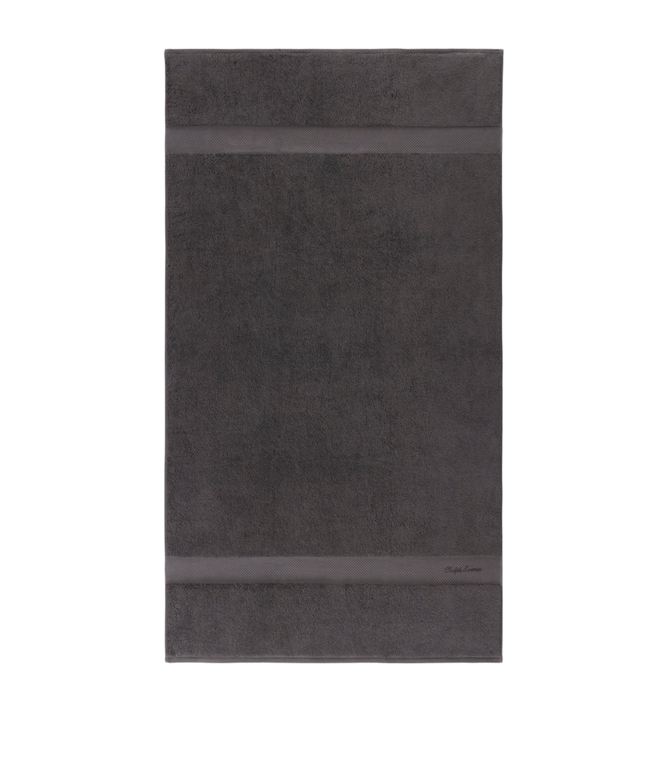 Ralph Lauren Home Dulaney Bath Towel (75cm x 137cm) Graphite