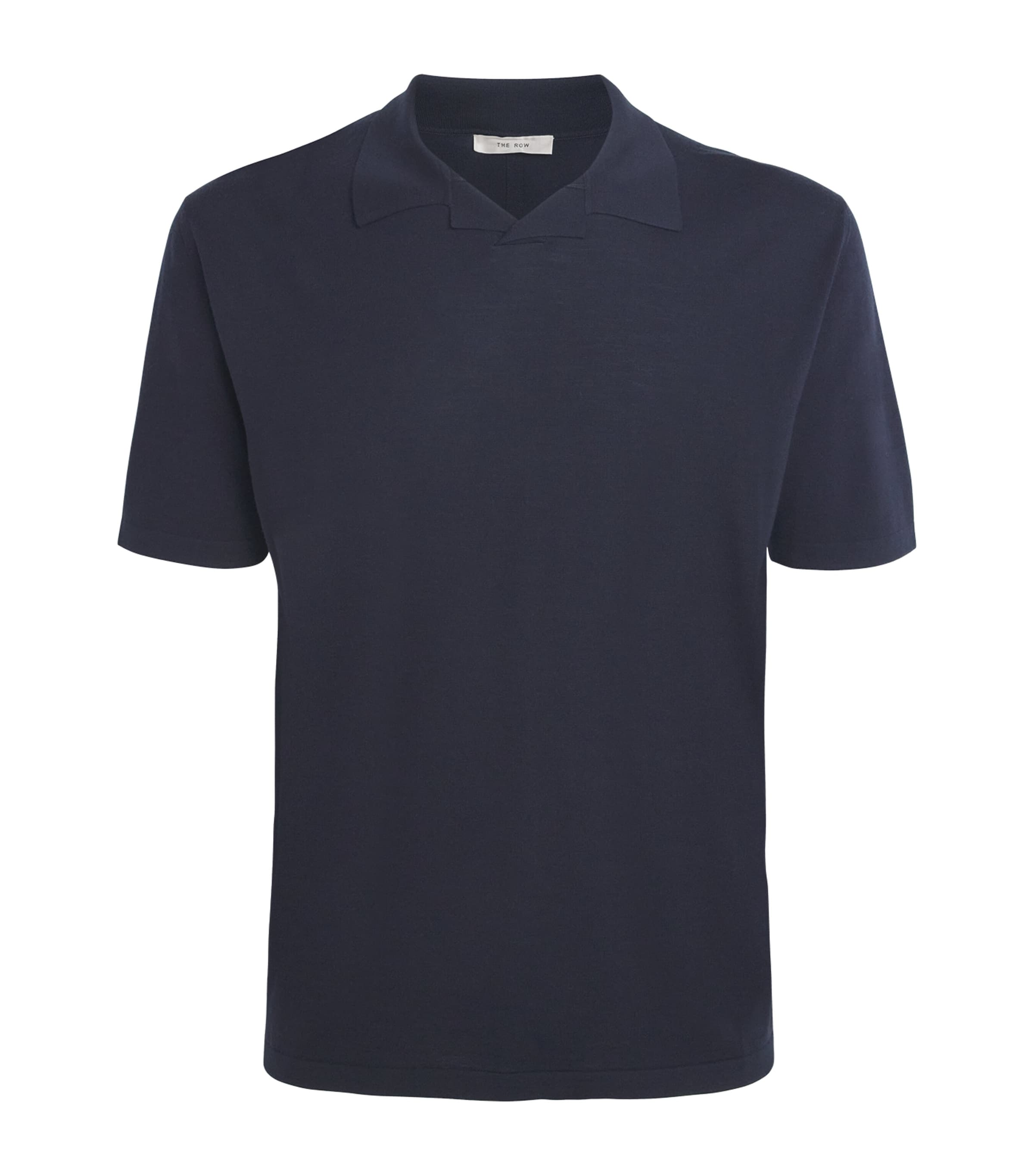 ポロシャツ THE ROW Men Tops 918Y751 BLK Black 驚きの価格が実現！ The Row メンズ ポロシャツ通販 - FARFETCH