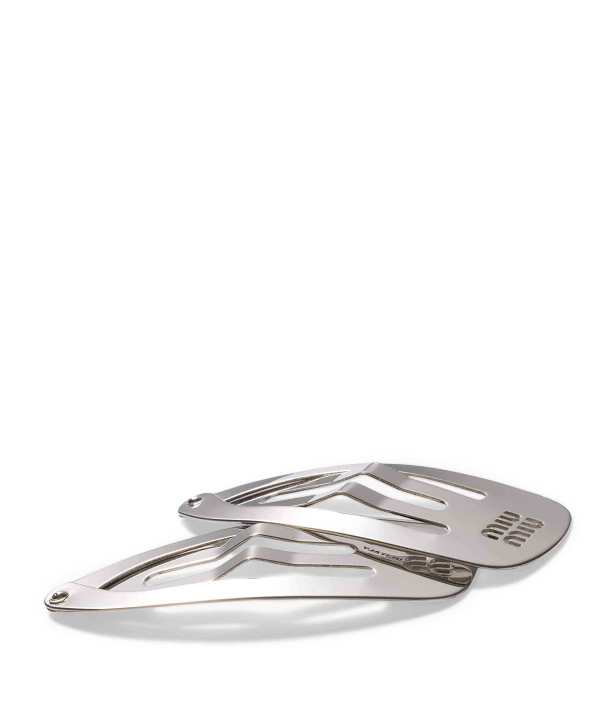Miu Miu Metal Hair Clips (Pack of 2)