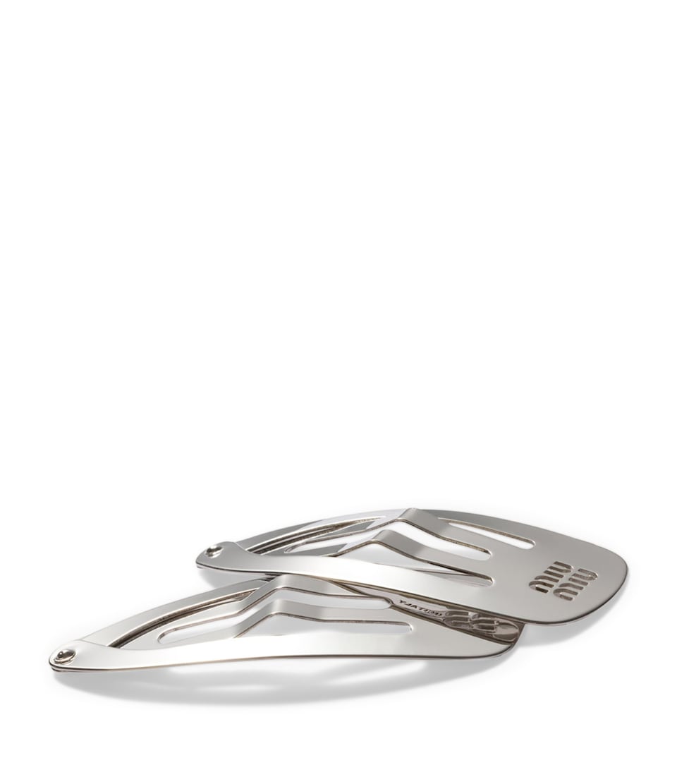 Miu Miu Metal Hair Clips (Pack of 2)