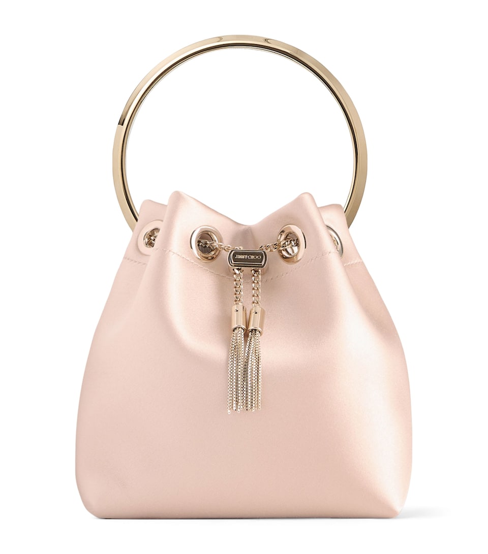 Bon Bon Satin Top-Handle Bag