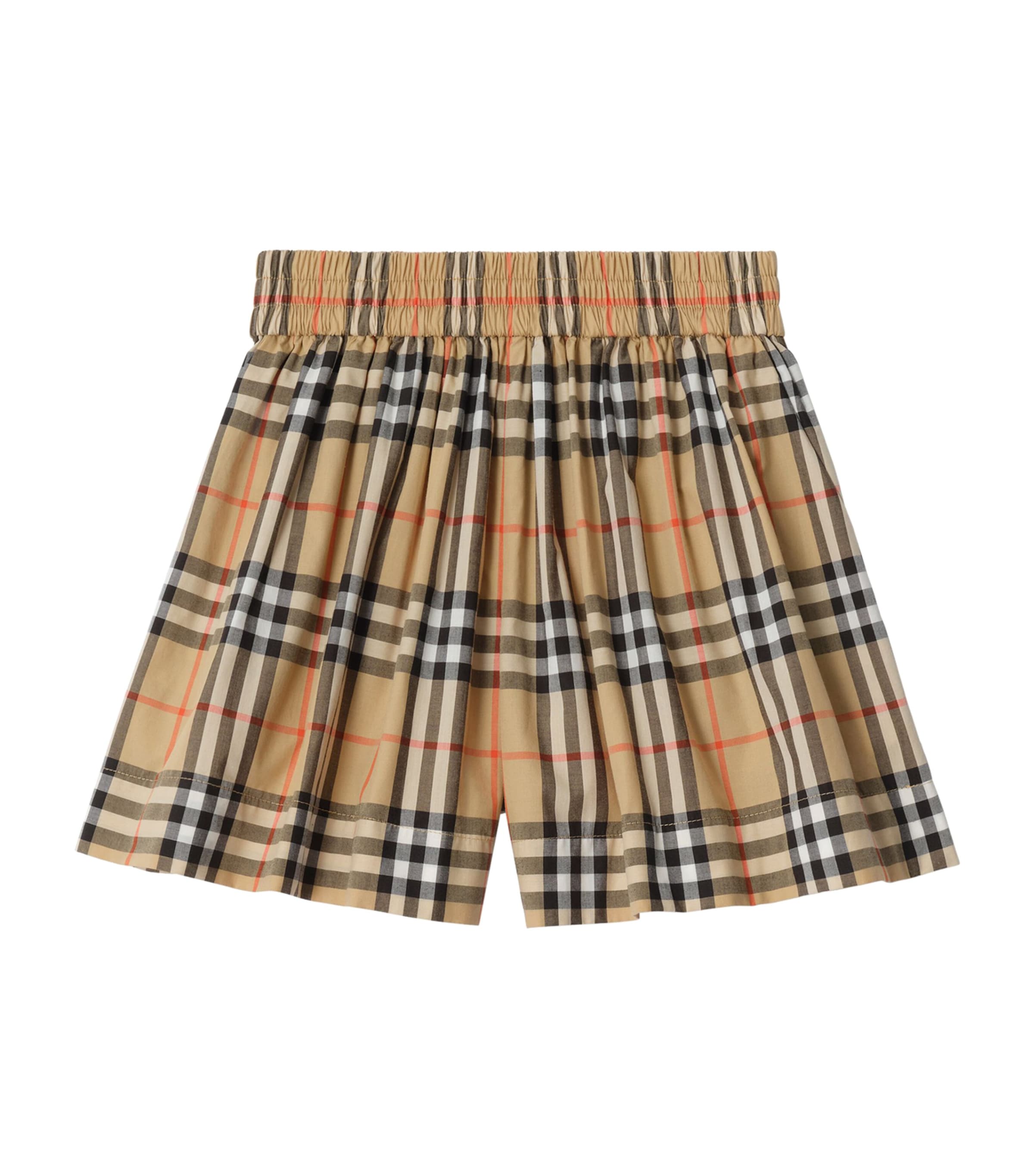 Cotton Check Shorts (3-12 Years)