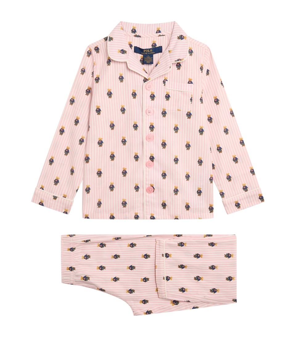 Cotton Polo Bear Pyjama Set (4-6 Years)