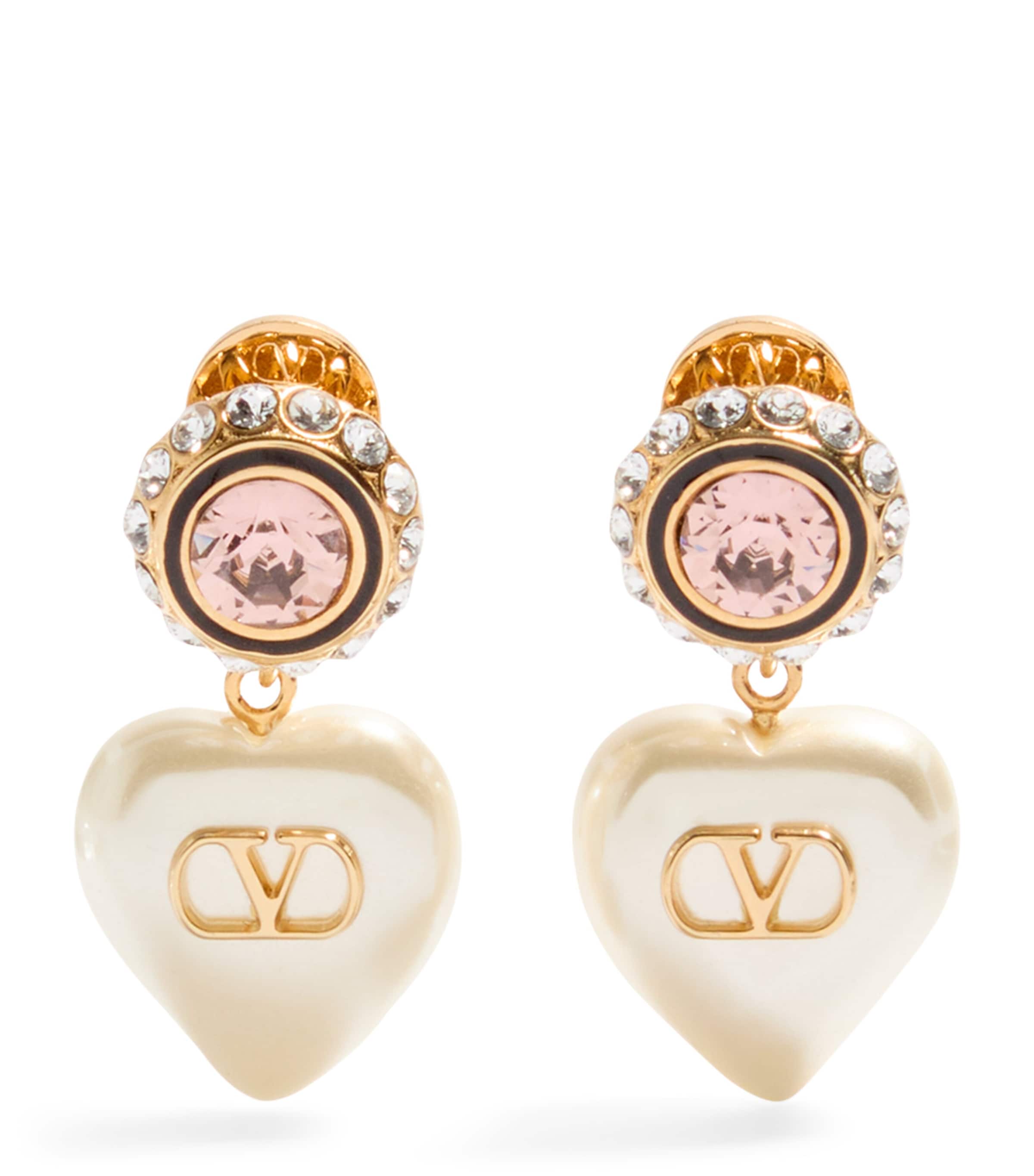 VLogo Signature Pearl Earrings