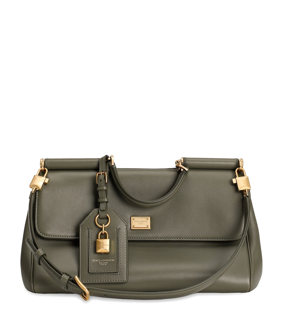 Plongé Calfskin My Sicily Top-Handle Bag