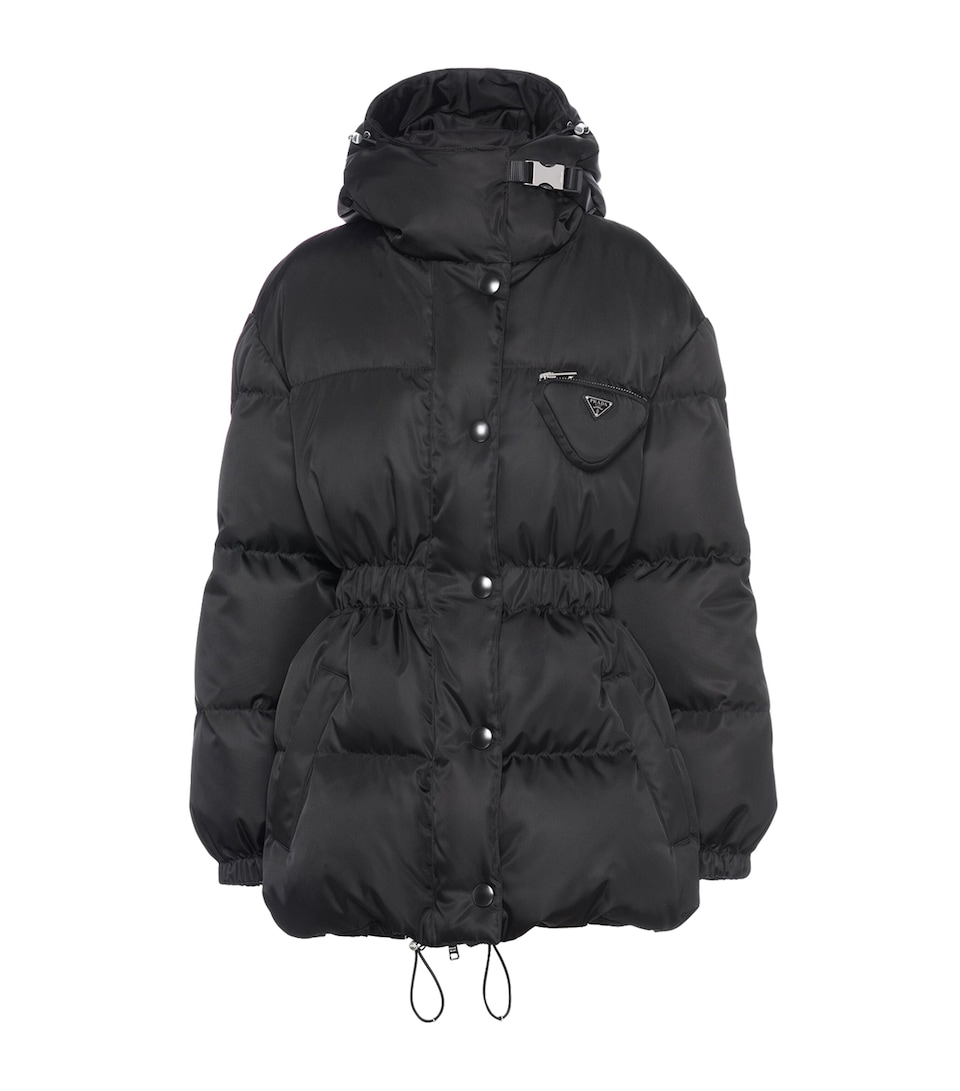Hooded Re-Nylon Puffer Jacket