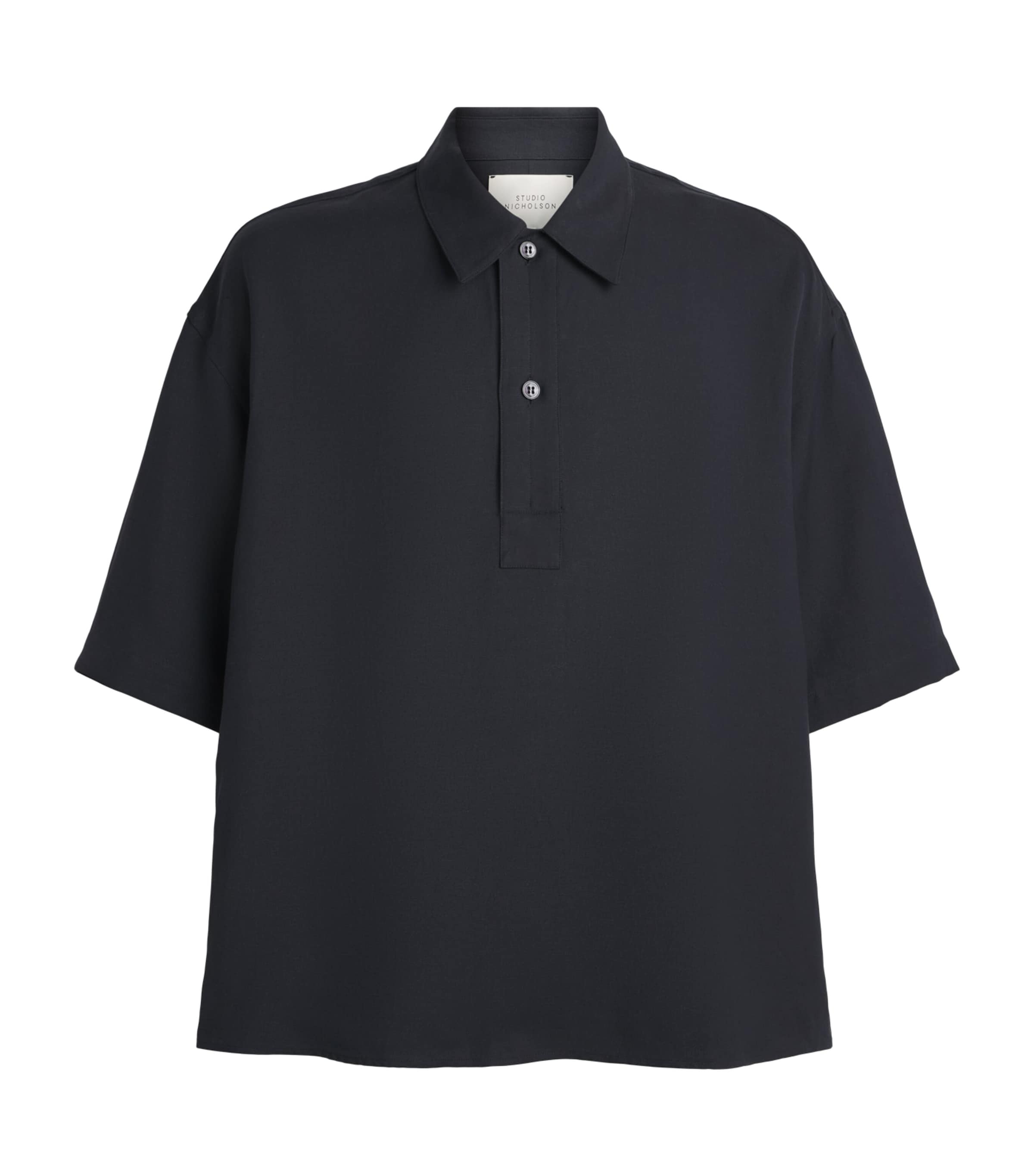 Cropped Polo Shirt