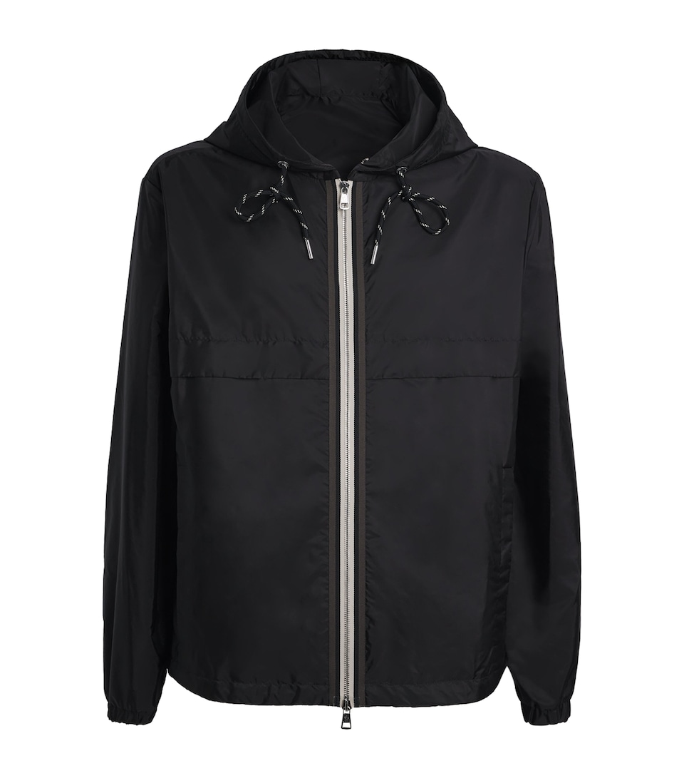 Water-Repellent Hooded Nidge Jacket