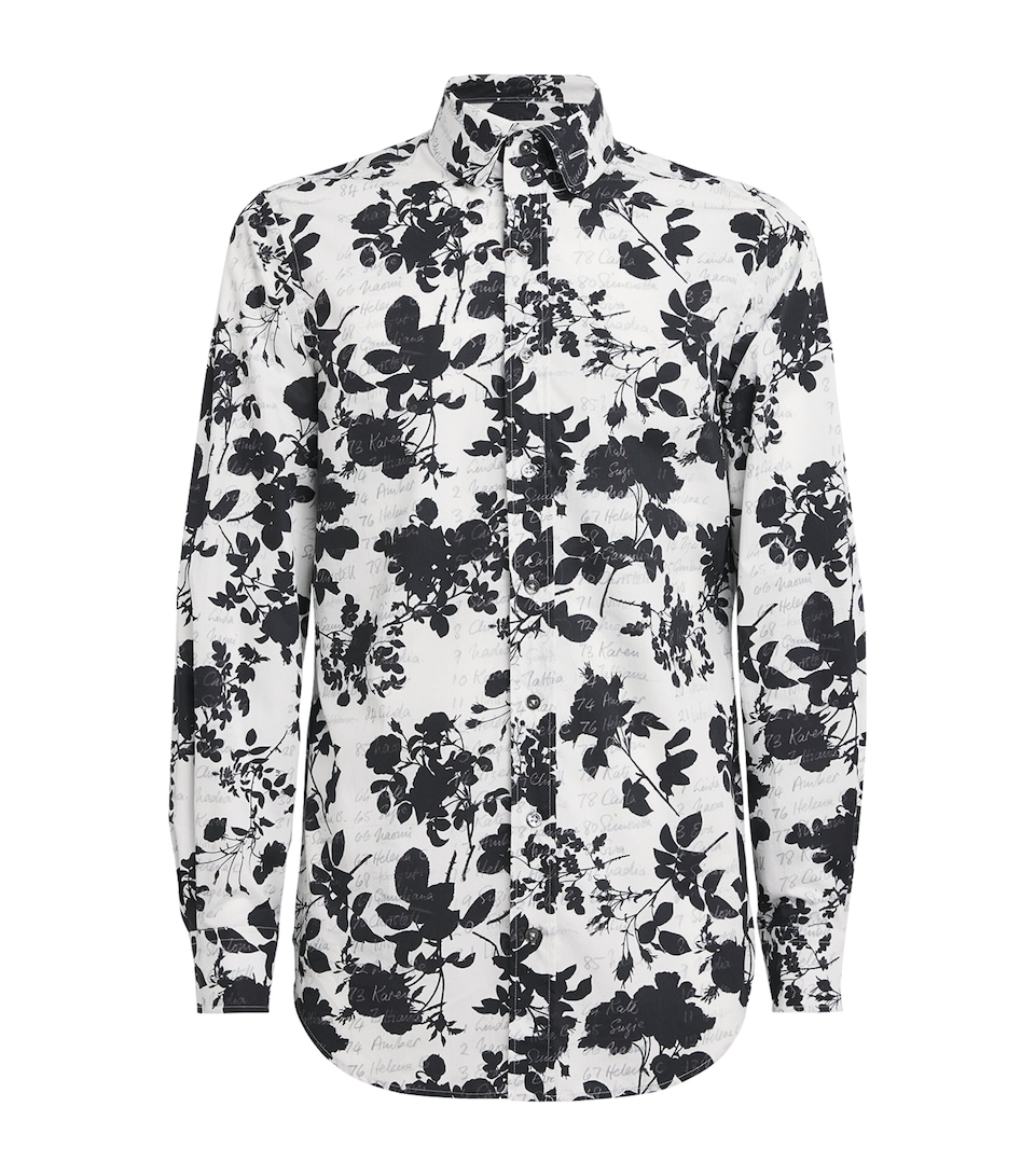 Vivienne Westwood Mens Cotton Two Button Krall Shirt Absence Of Models