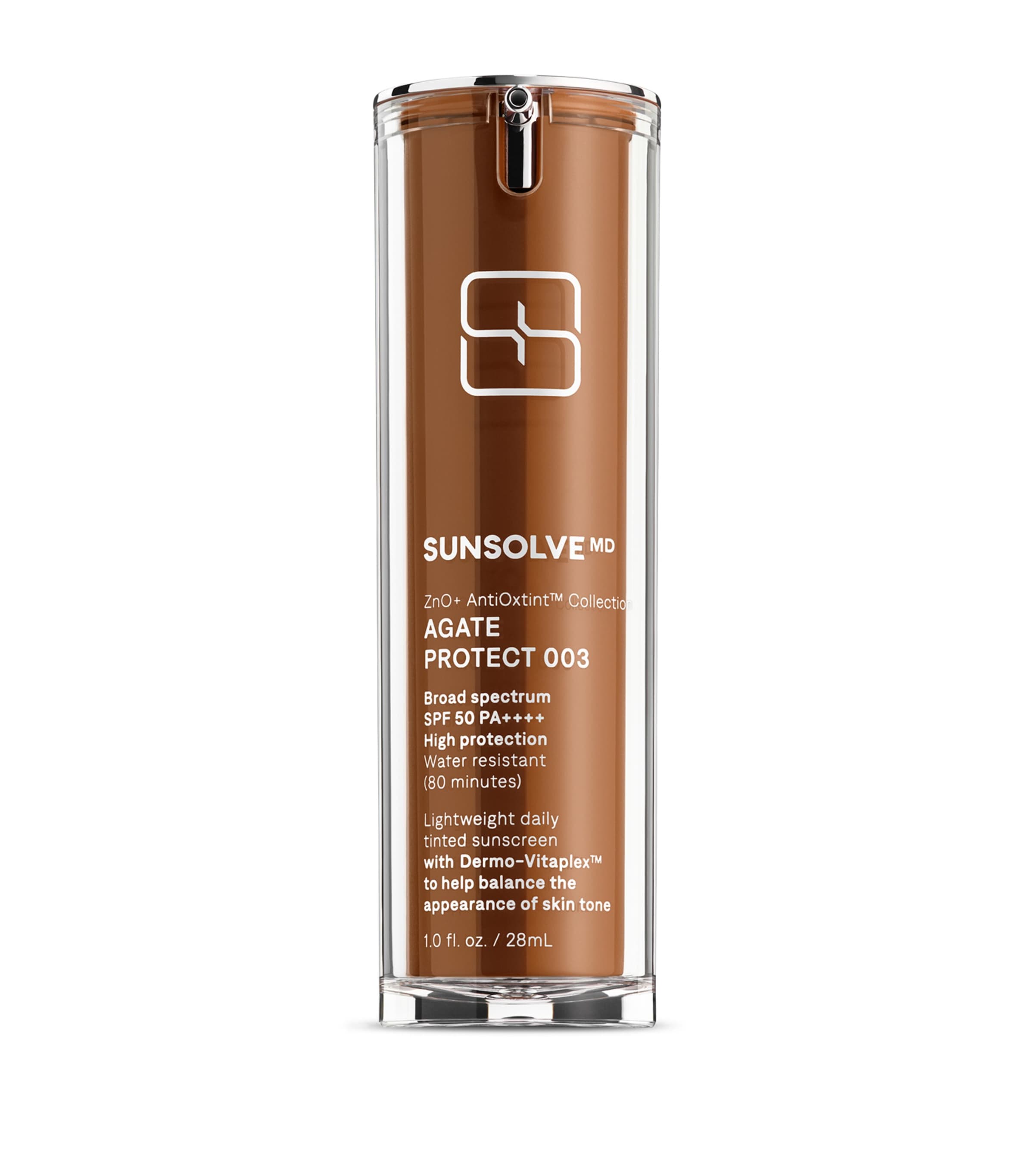 SunsolveMD SunsolveMD Tinted Sun Cream SPF 50 (28ml) Agate Protect