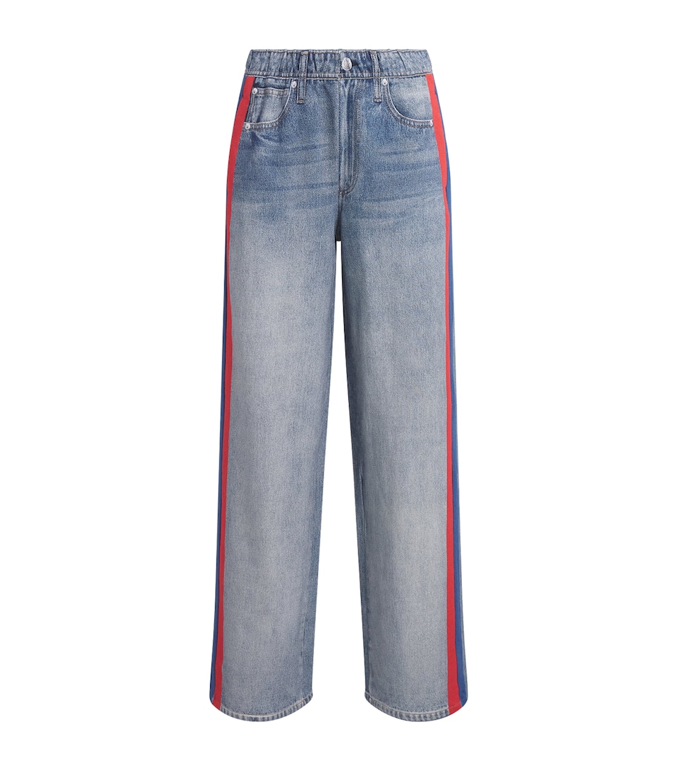 Rag & Bone Womens Miramar Sport Track Pants Coneyblue