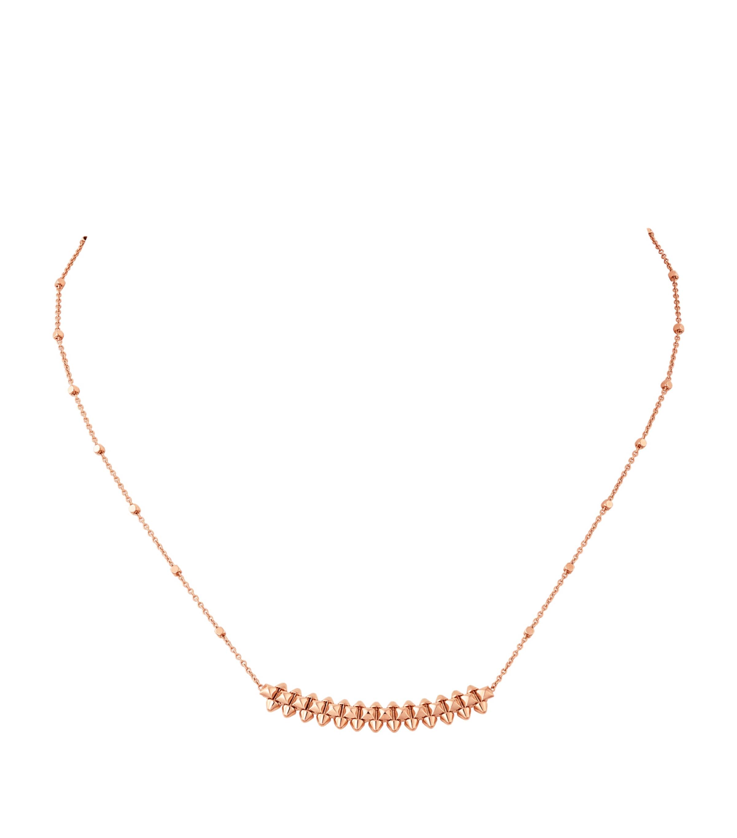 Small Rose Gold Clash de Cartier Necklace