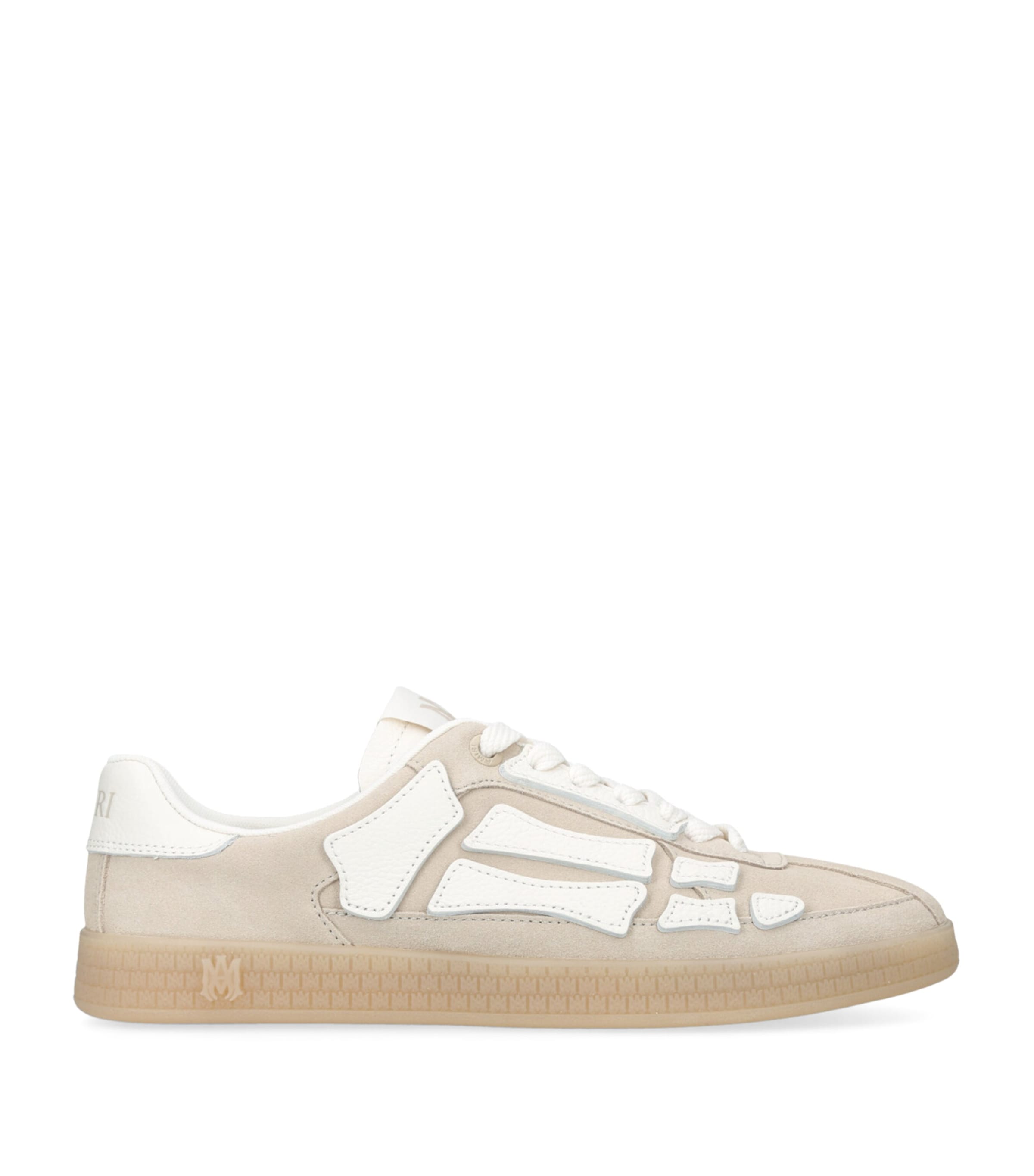 Suede Pacific Bones Low-Top Sneakers