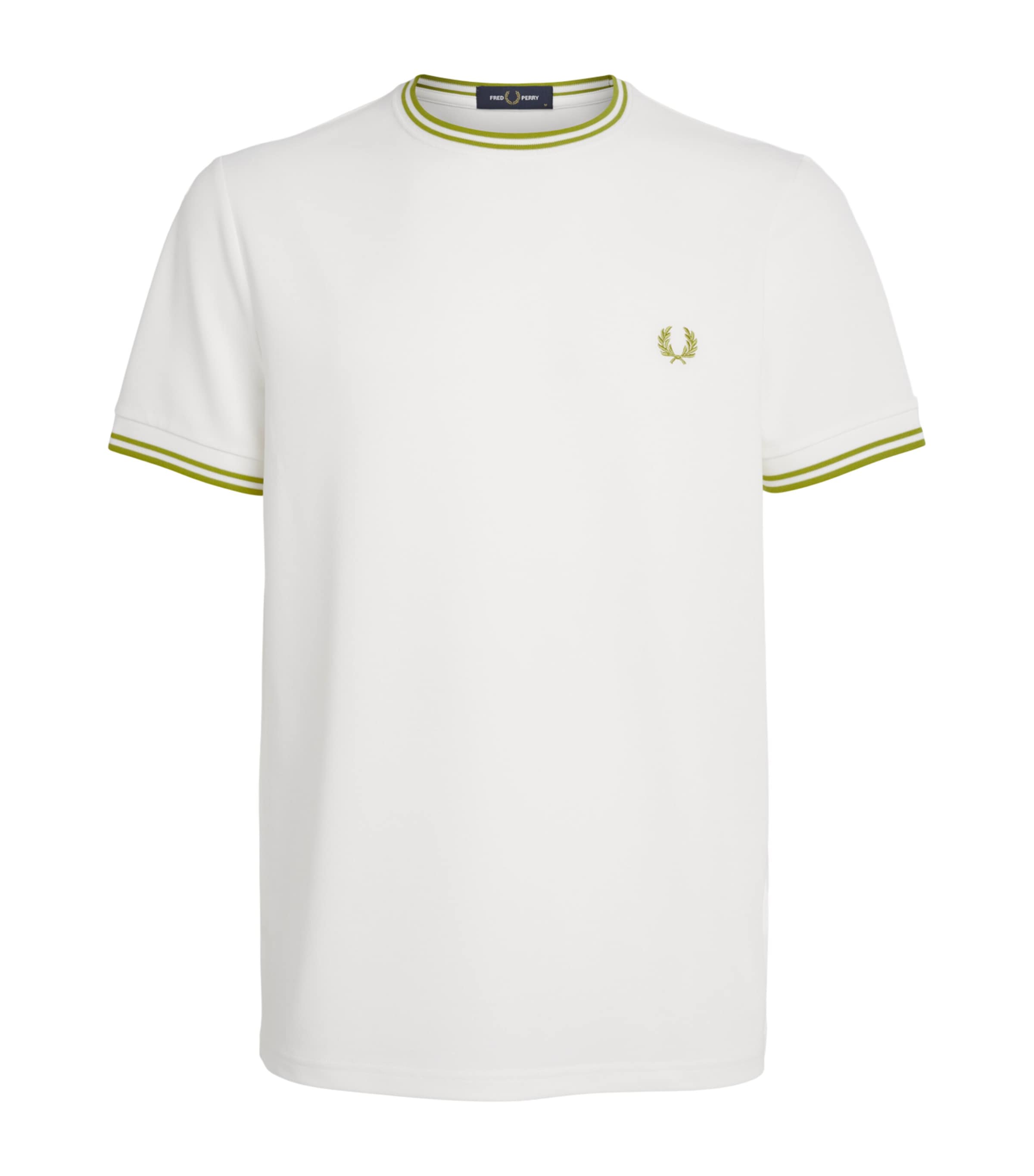 Fred Perry Mens Tennis T-Shirt White