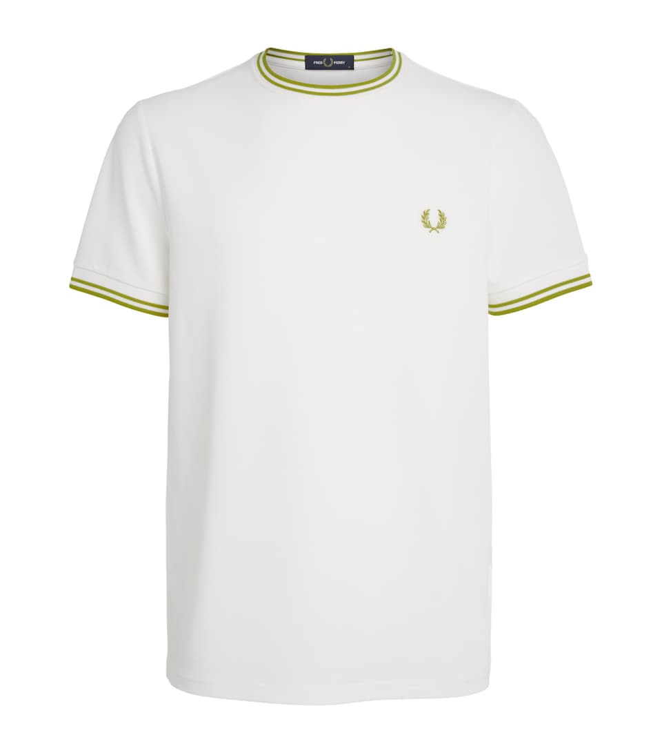 Fred Perry Mens Tennis T-Shirt White