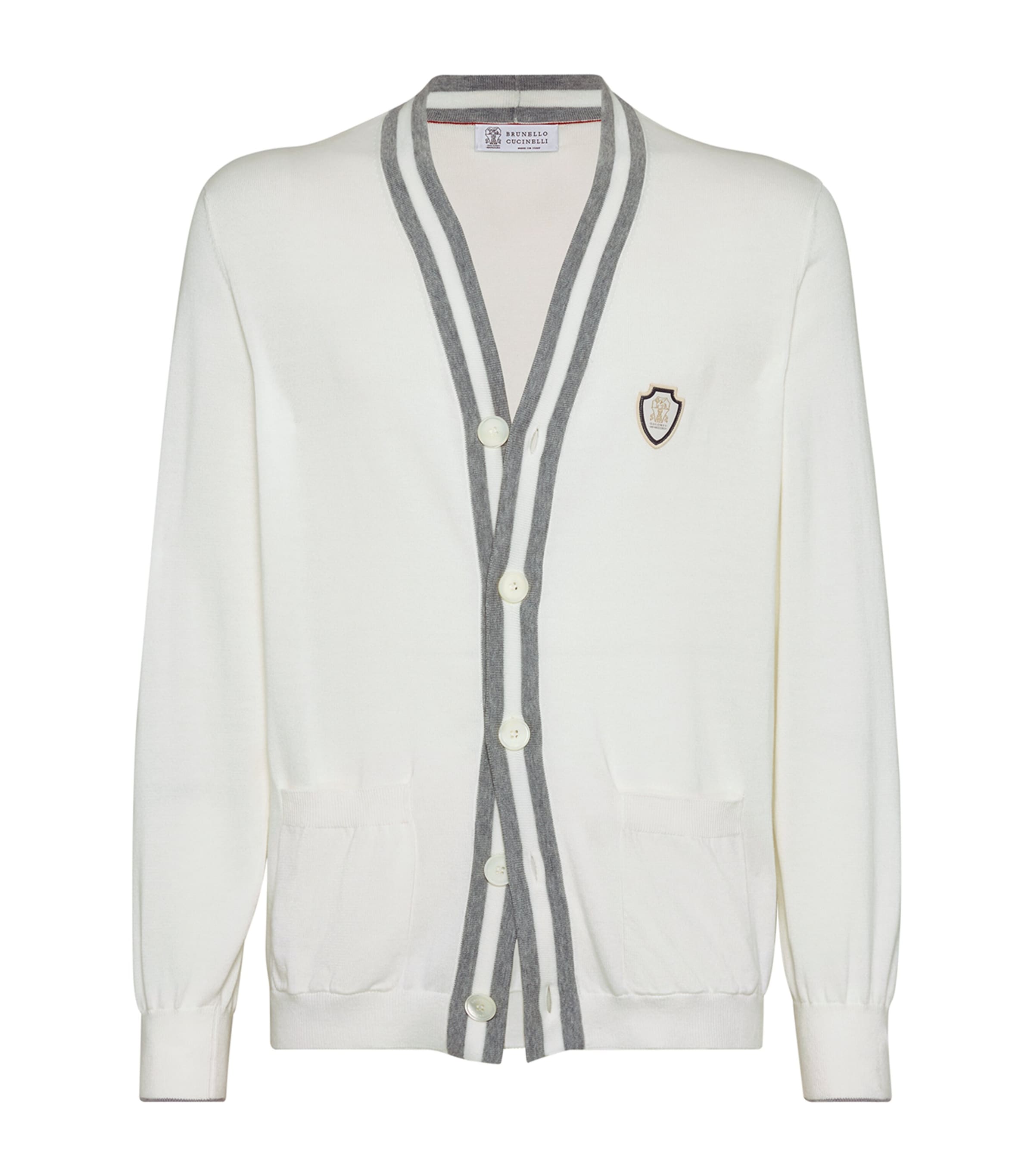 Cotton V-Neck Cardigan