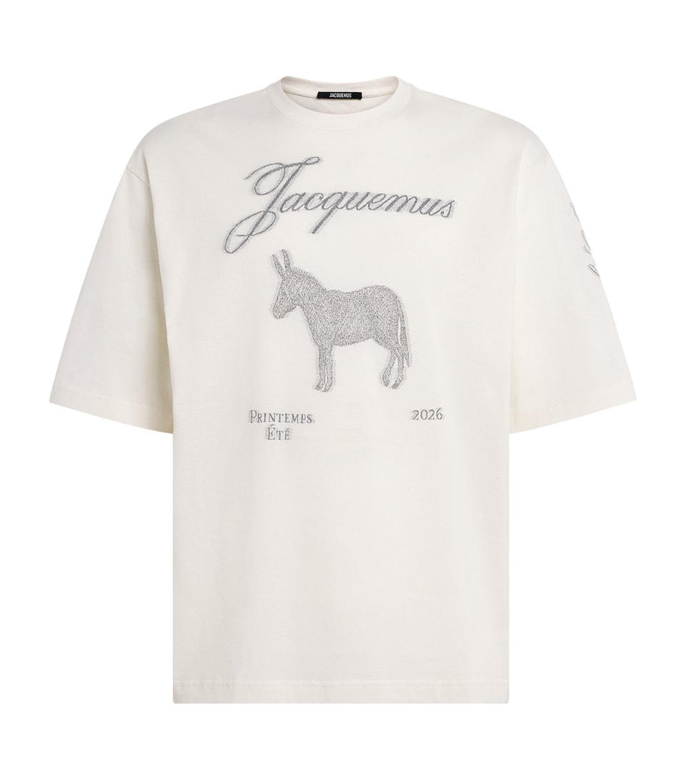 Cotton Jacquard Donkey T-Shirt