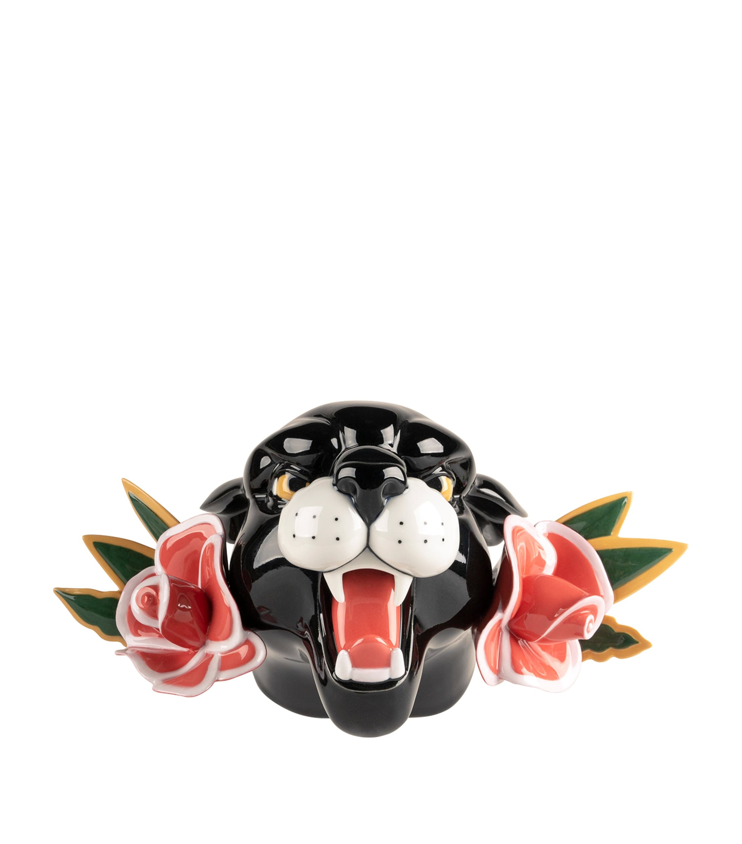 Lladró Porcelain Wild Panther Figurine