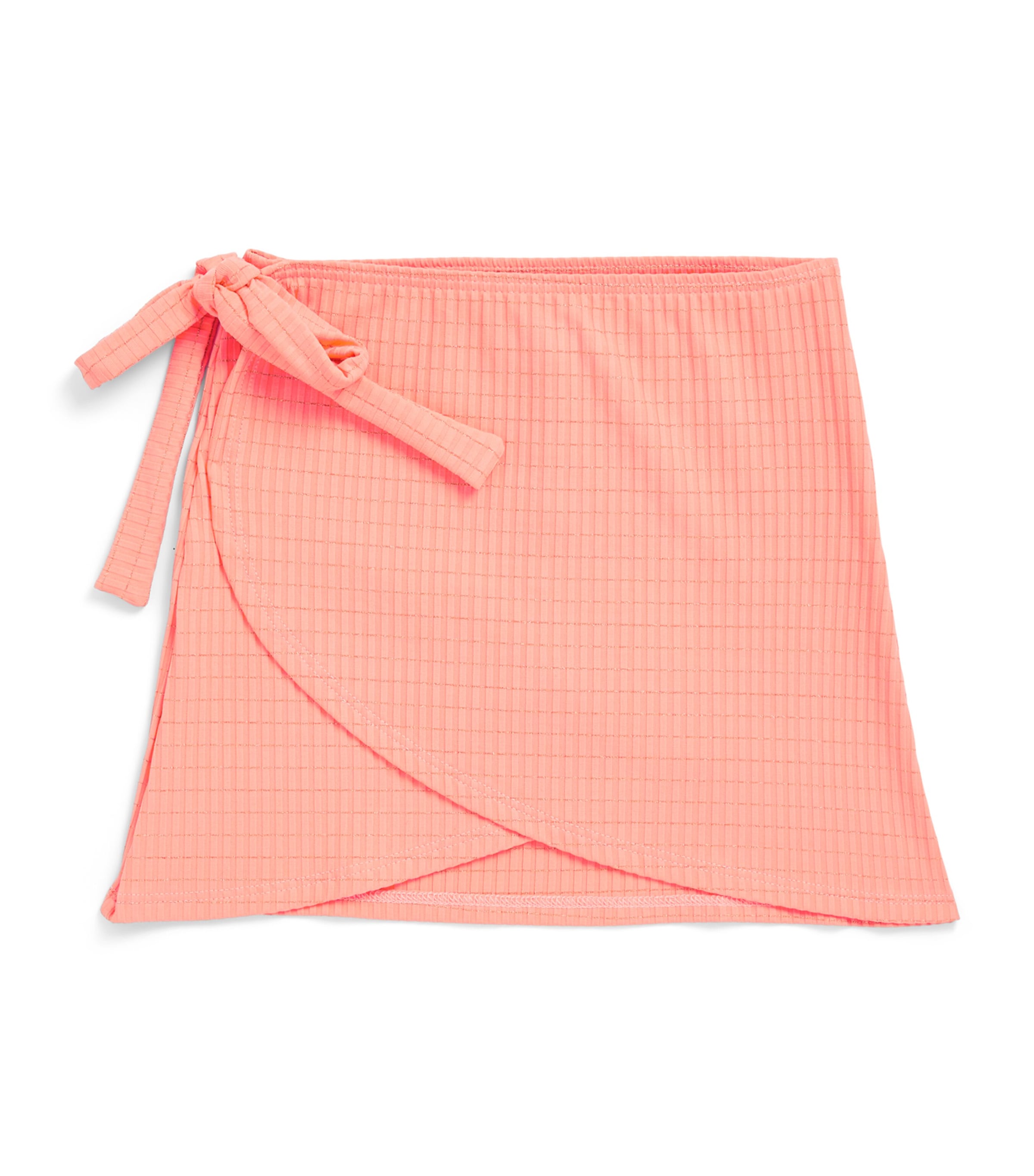 Lison Paris Wrap-Around Calypso Skirt (6-14 Years) Neon Coral