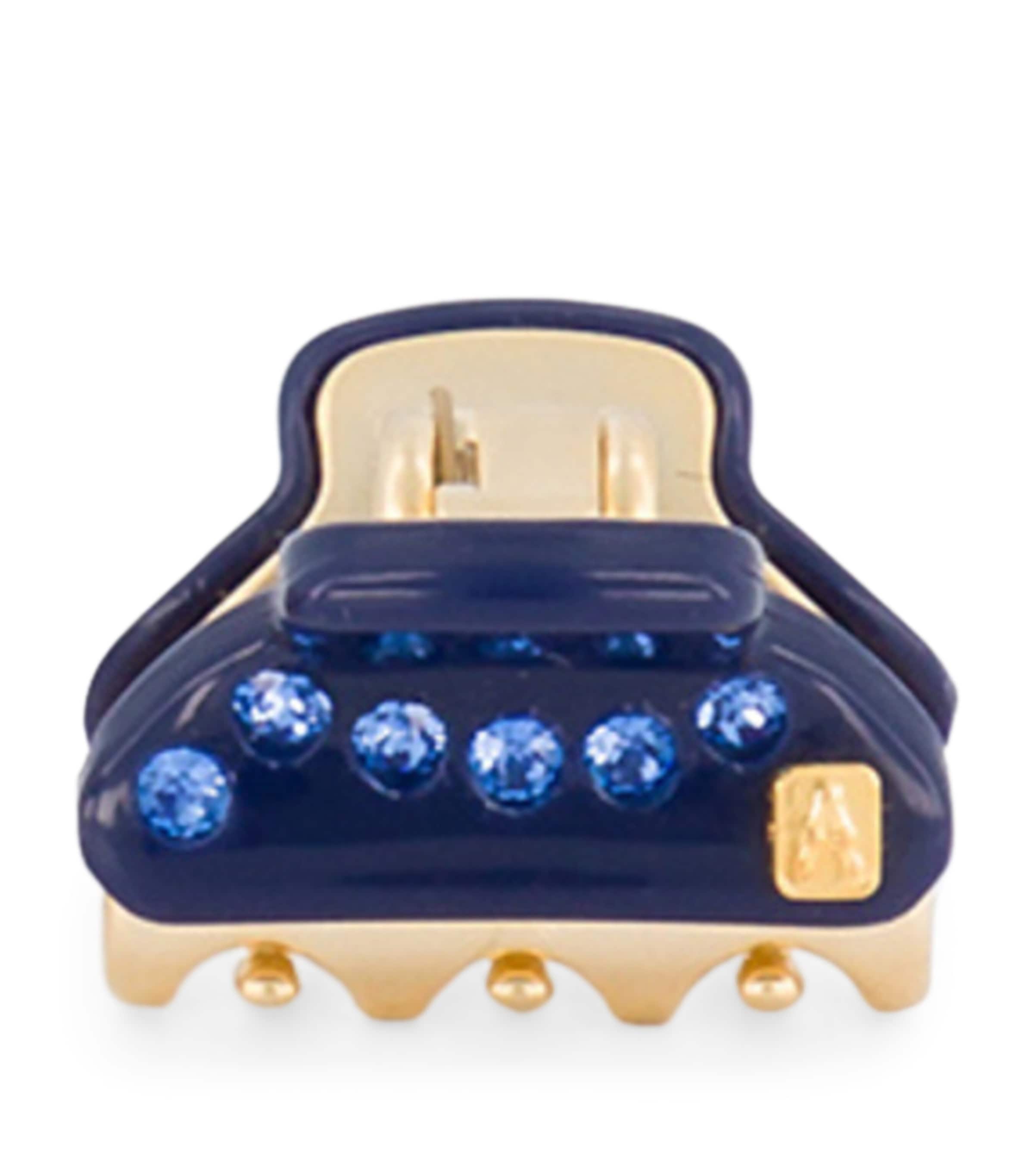 Gold-Plated Mini Claw Hair Clips (Set of 2)