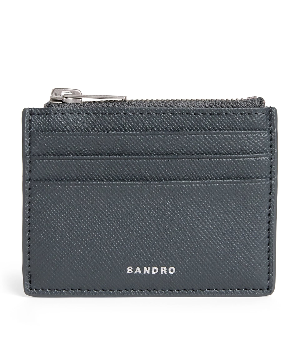 Leather Zipped Card Holder