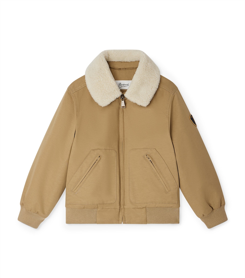 Cotton-Blend Canvas Jacket (4-8 Years)